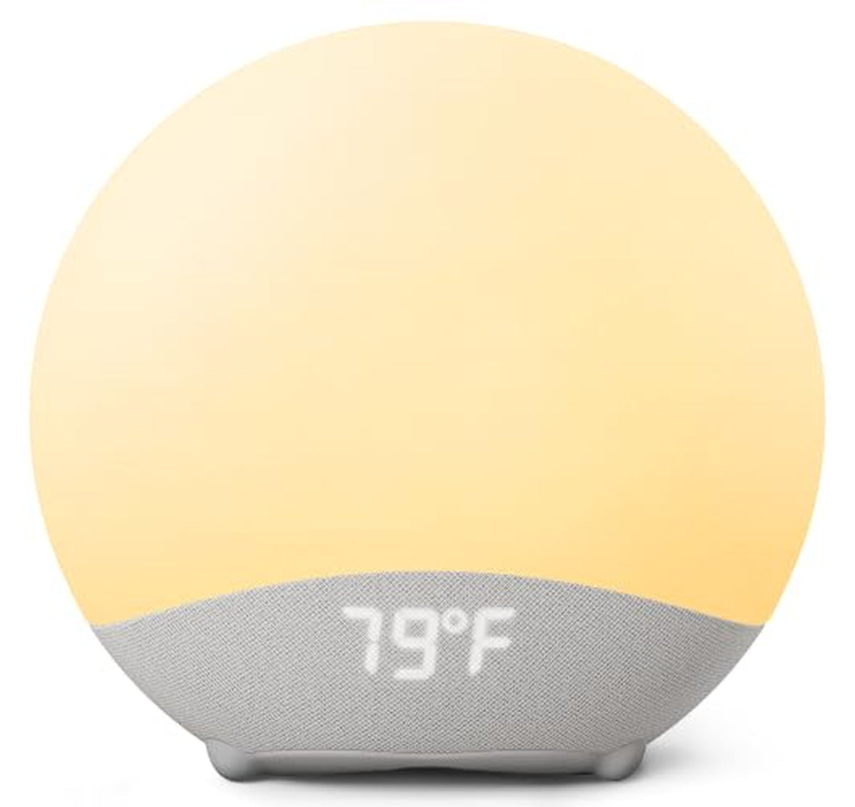 Rechargeable Silicone Night Light with Timer and Thermometer