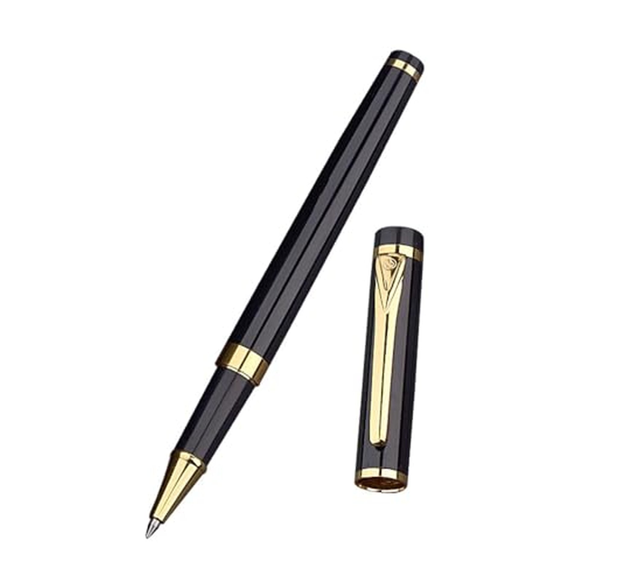 Luxury Rollerball Pen with 24K Gold Finish