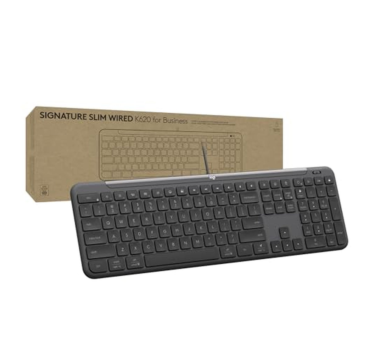 Logitech Signature Slim Wired Full-Size Keyboard