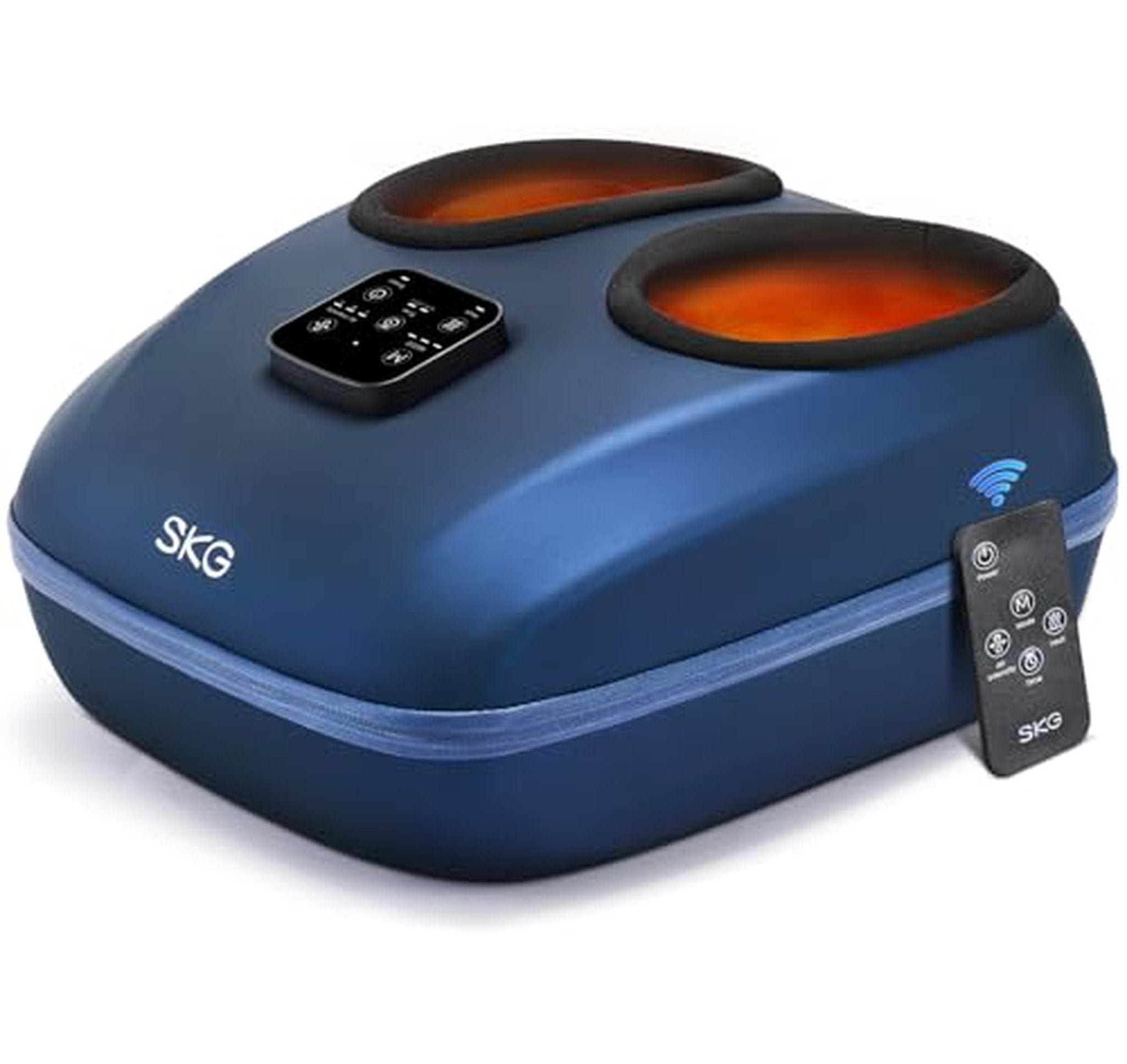 Heated Compression Electric Foot Massager with Remote