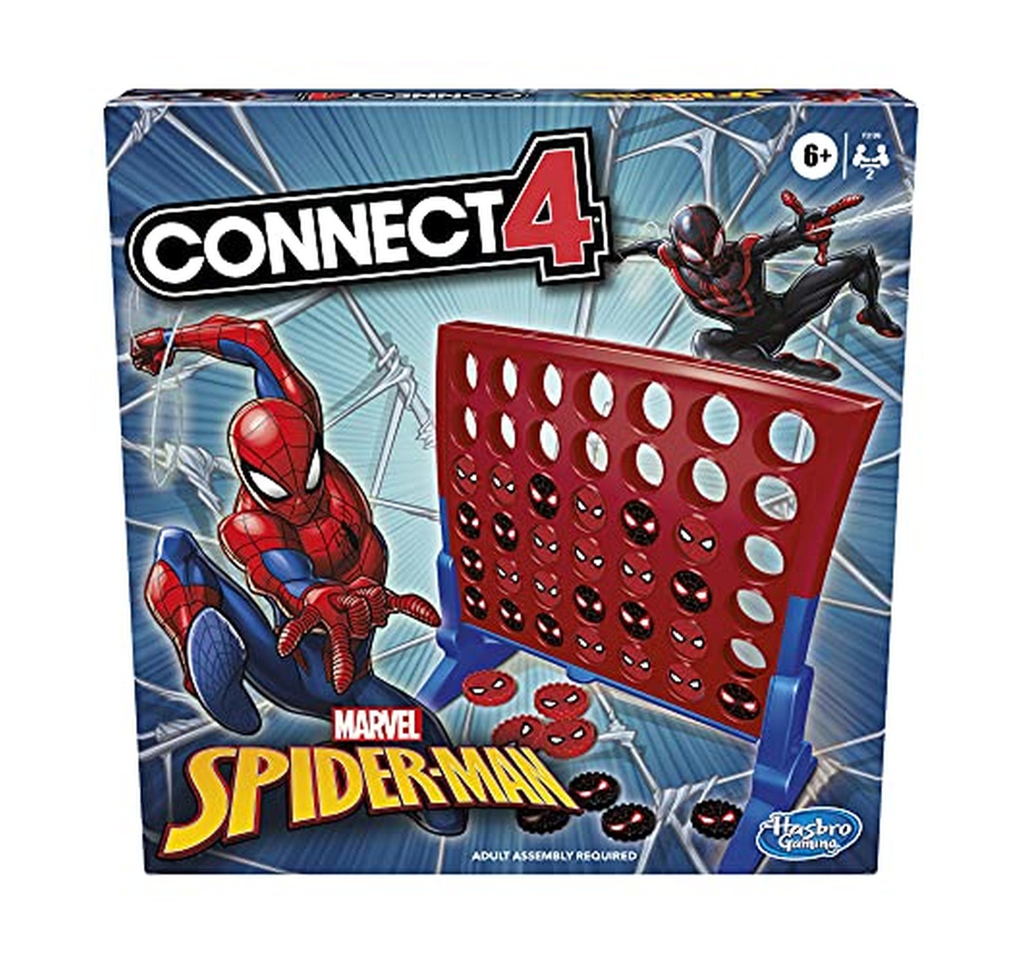 Hasbro Gaming Connect 4 Marvel Spider-Man Board Game