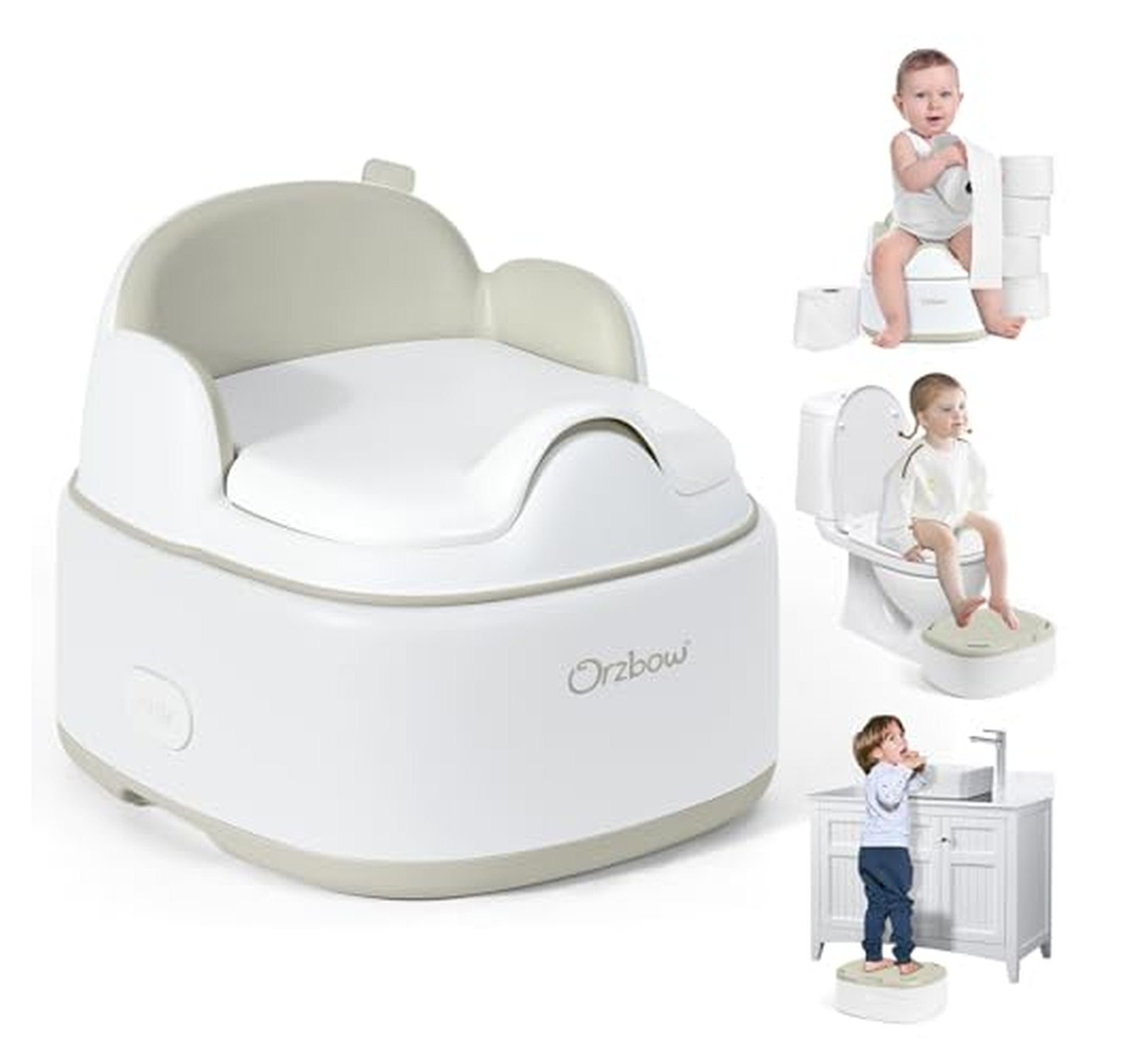3-in-1 Toddler Potty Training Chair and Step Stool