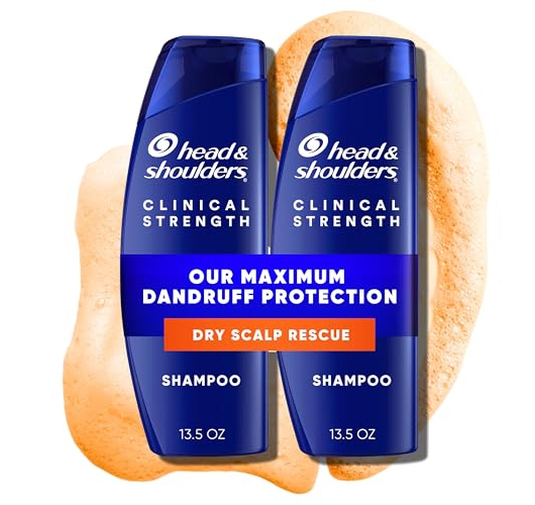 2 Pack Head & Shoulders Clinical Strength Dandruff Shampoo