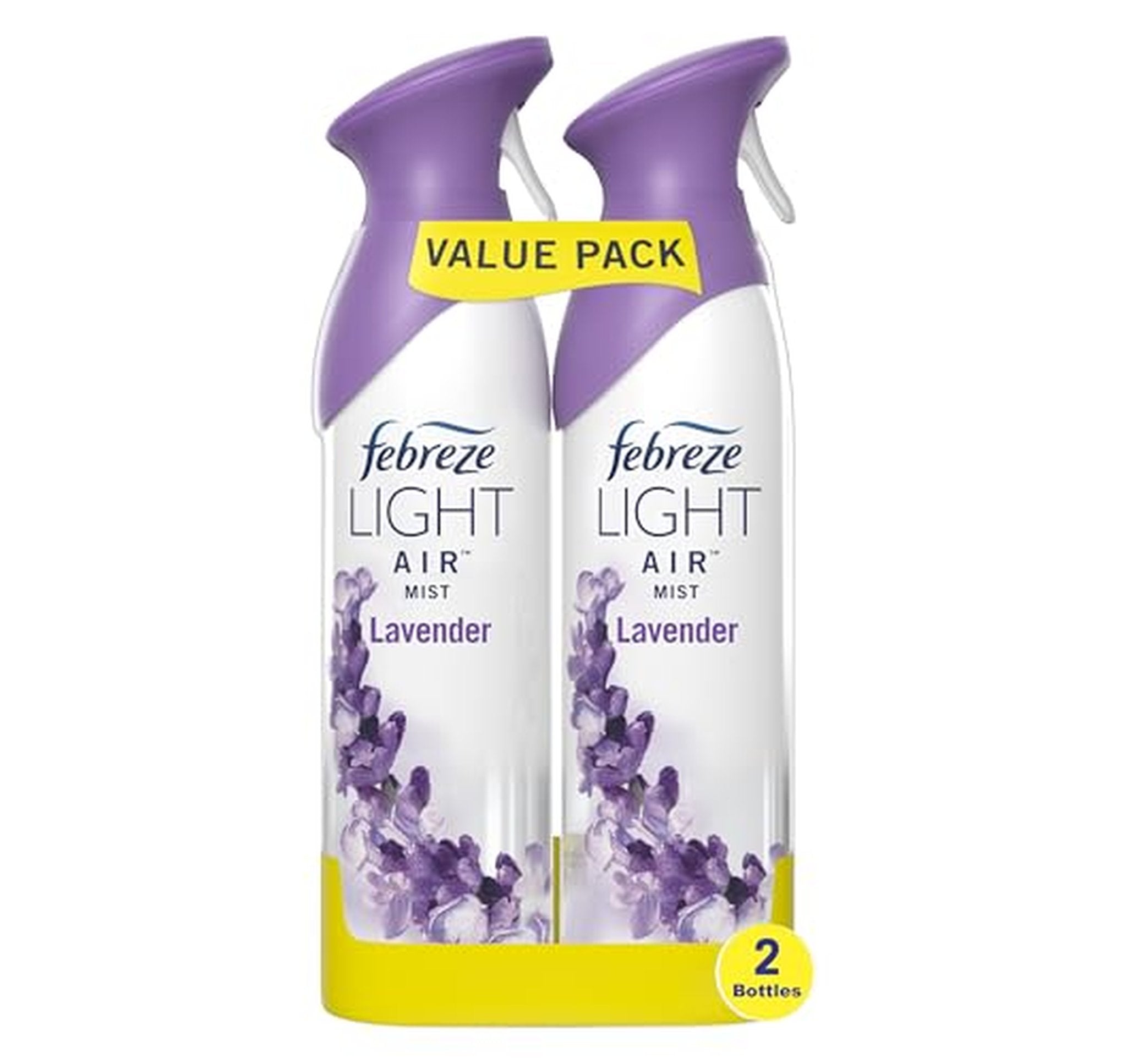 2 Pack Febreze Odor Eliminating Air Freshener Spray