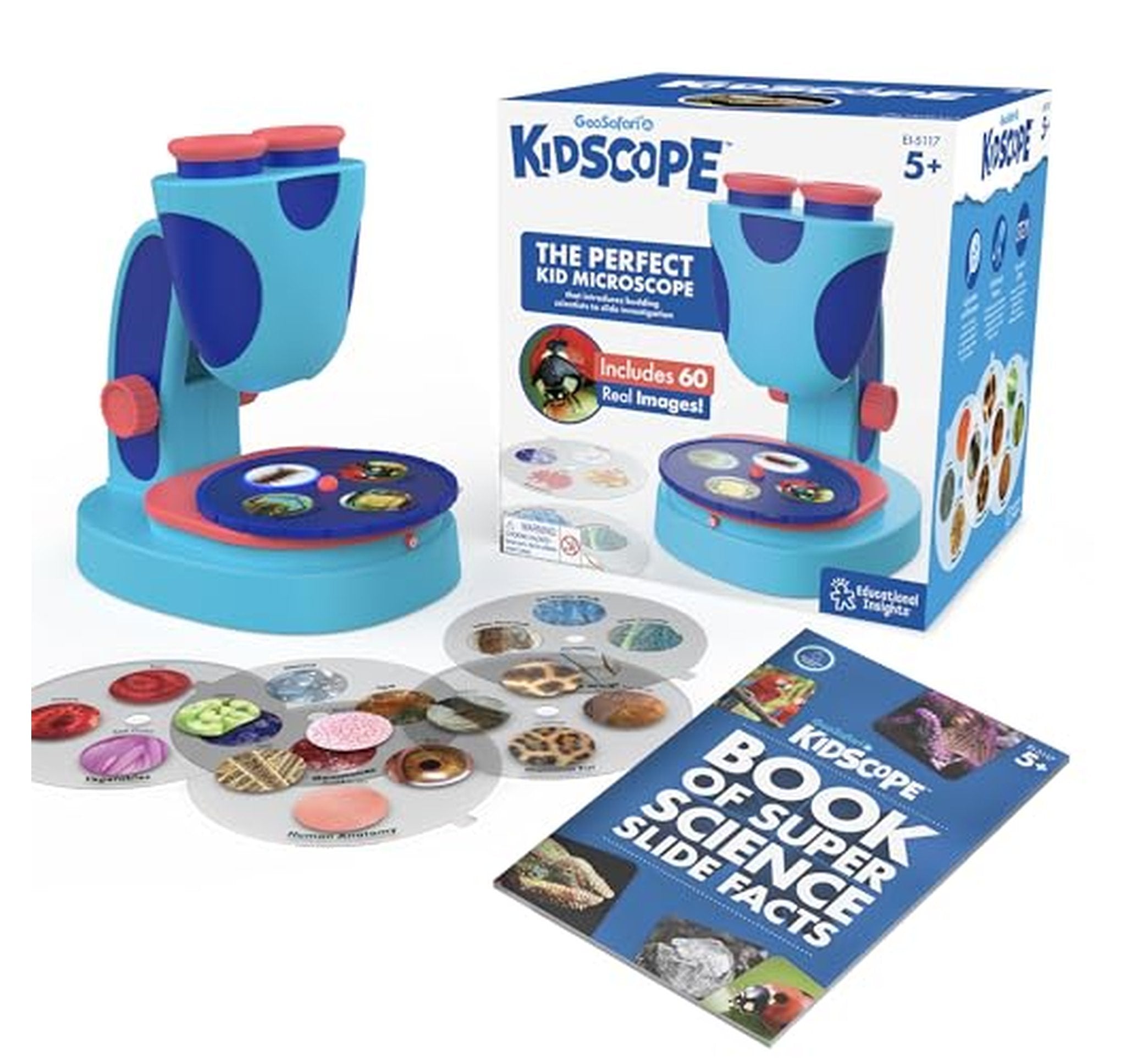 Educational Insights GeoSafari Kidscope STEM Microscope Set