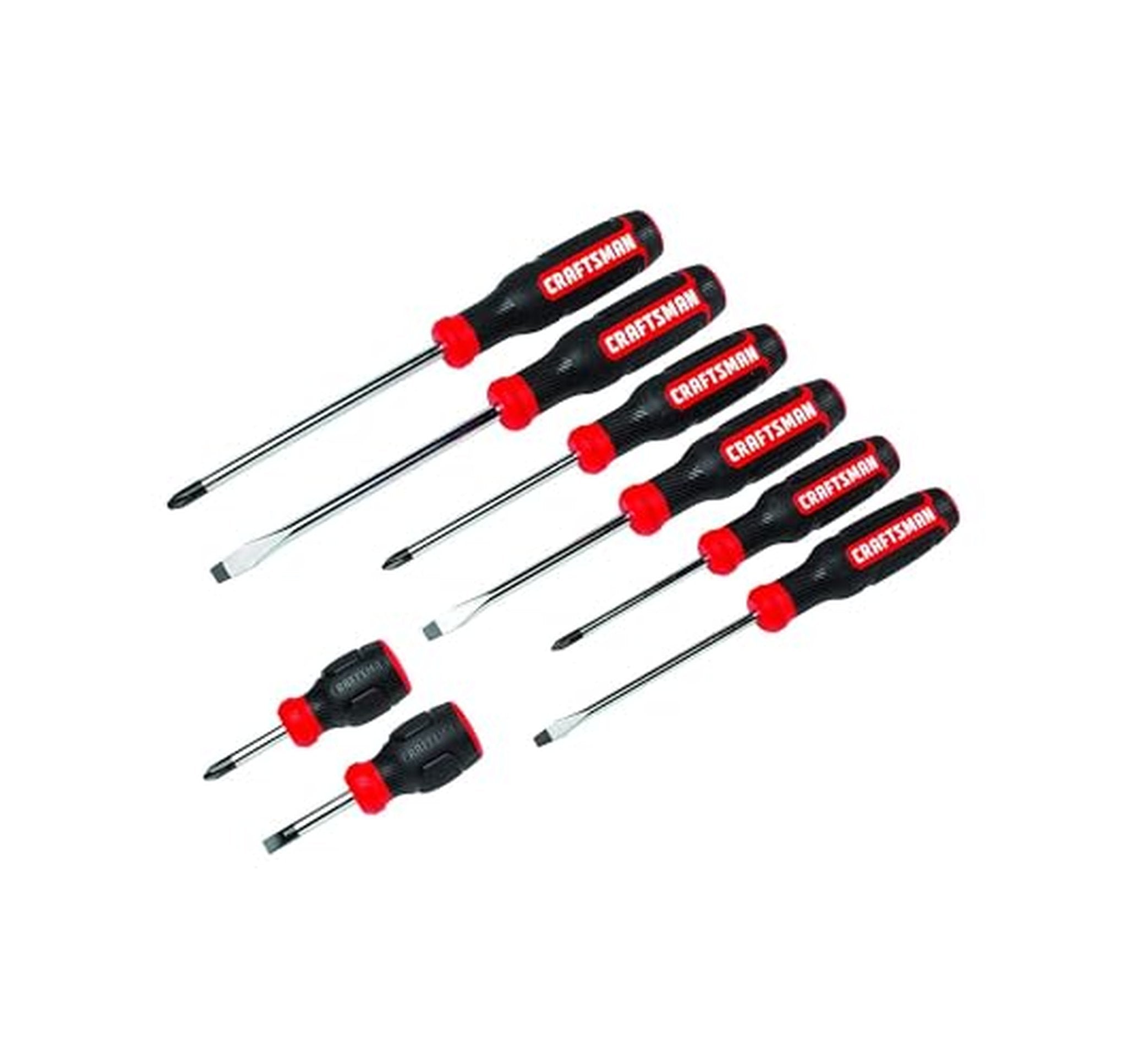 CRAFTSMAN 8 Piece Bi-Material Screwdriver Set