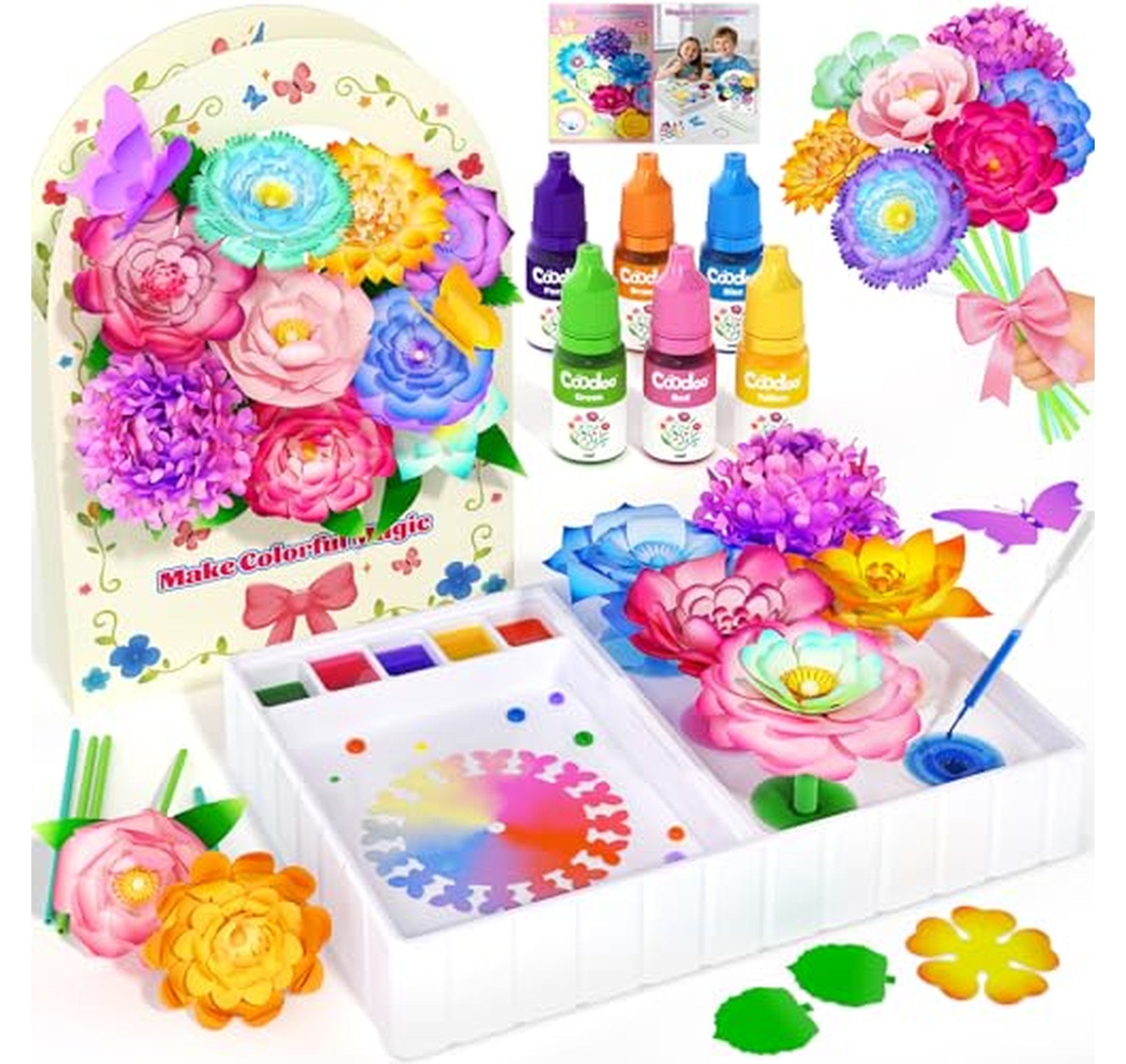DIY Magic Flower Bouquet Craft Kit for Kids