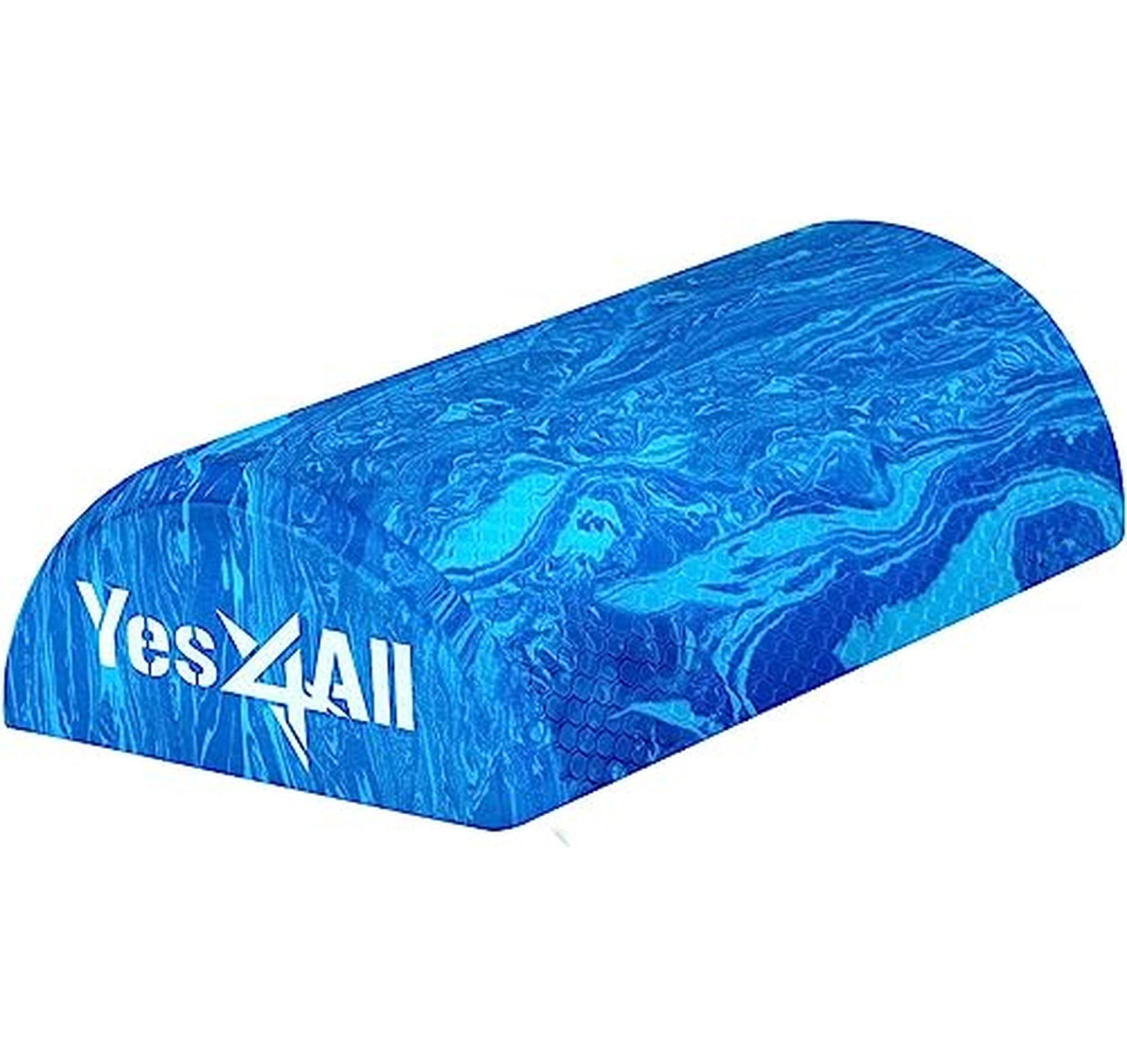 Half Round Firm Foam Roller for Balance & Massage