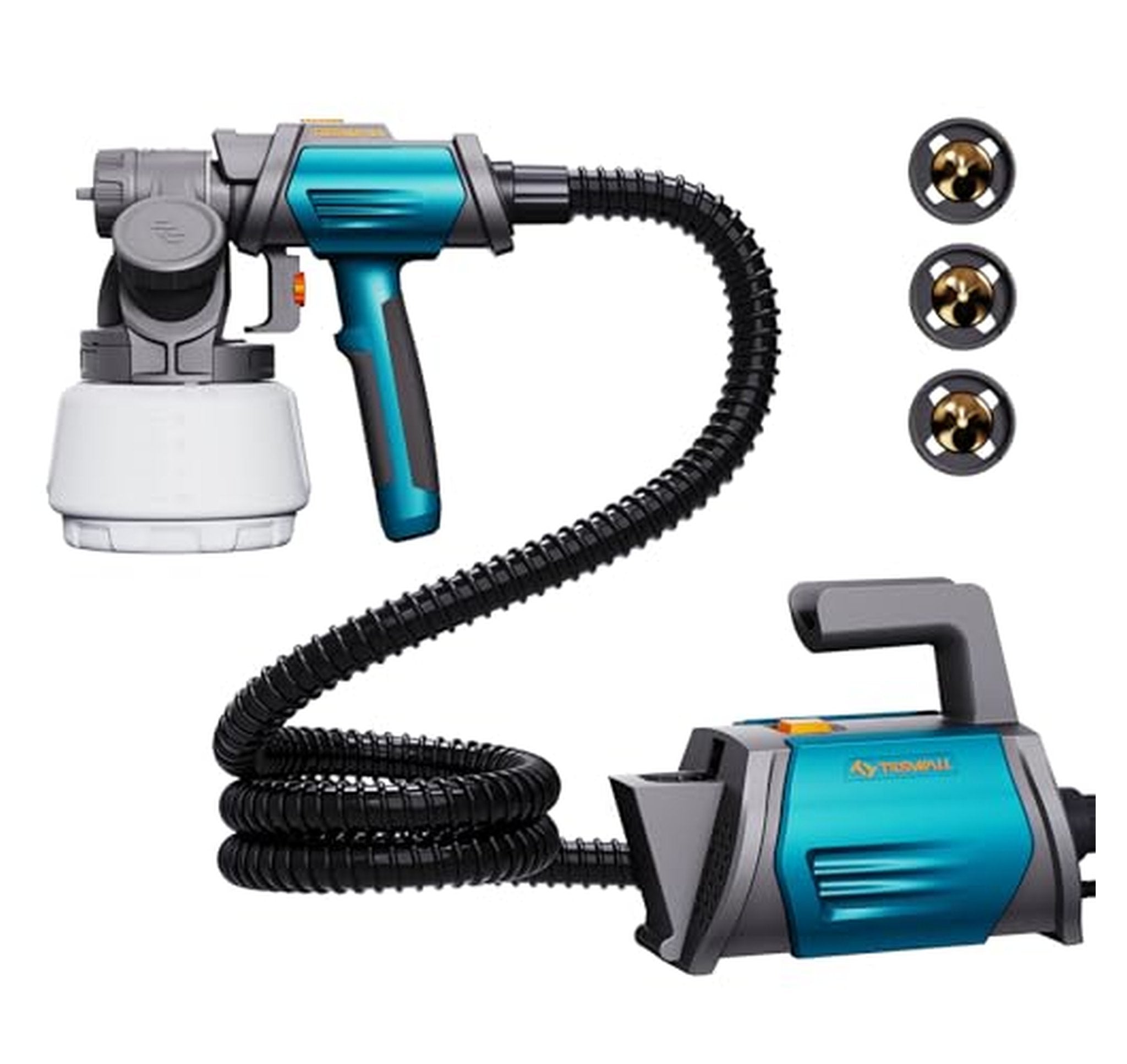 800W HVLP Electric Paint Sprayer Gun, 1300ml