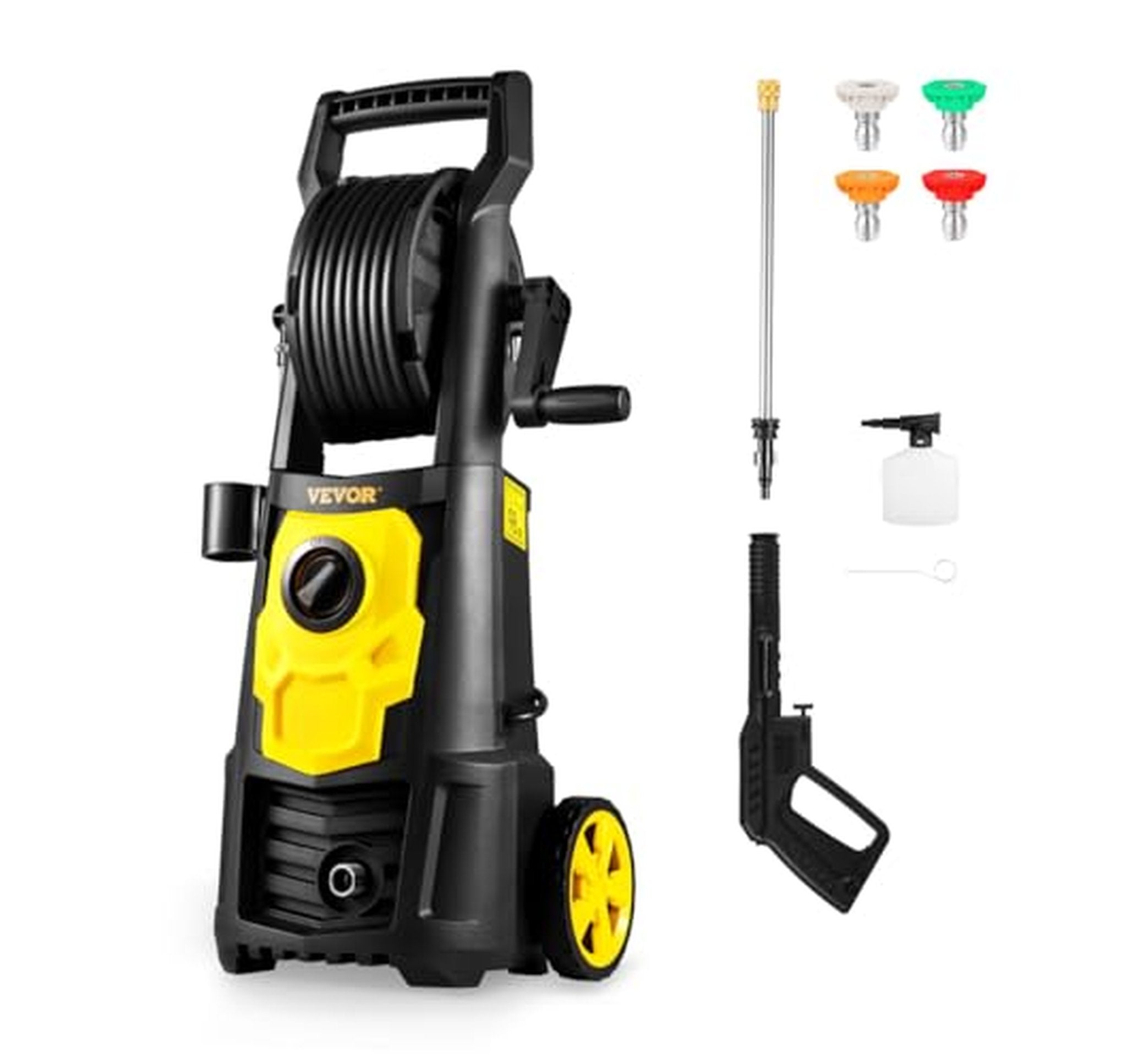 2000 PSI Electric Pressure Washer with Foam Cannon