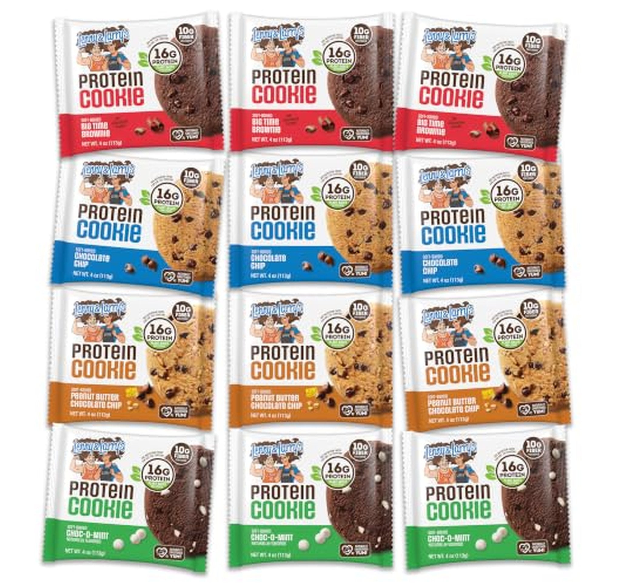12 Pack Lenny & Larry's Vegan Protein Cookies