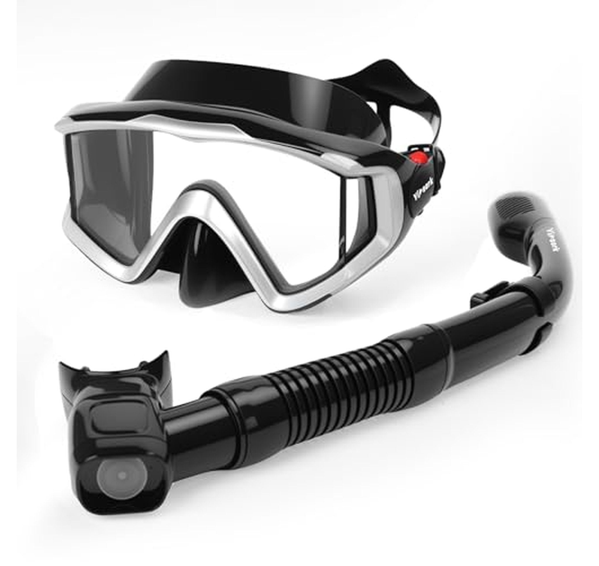 Anti-Fog Panoramic Snorkel Mask Set with Tube