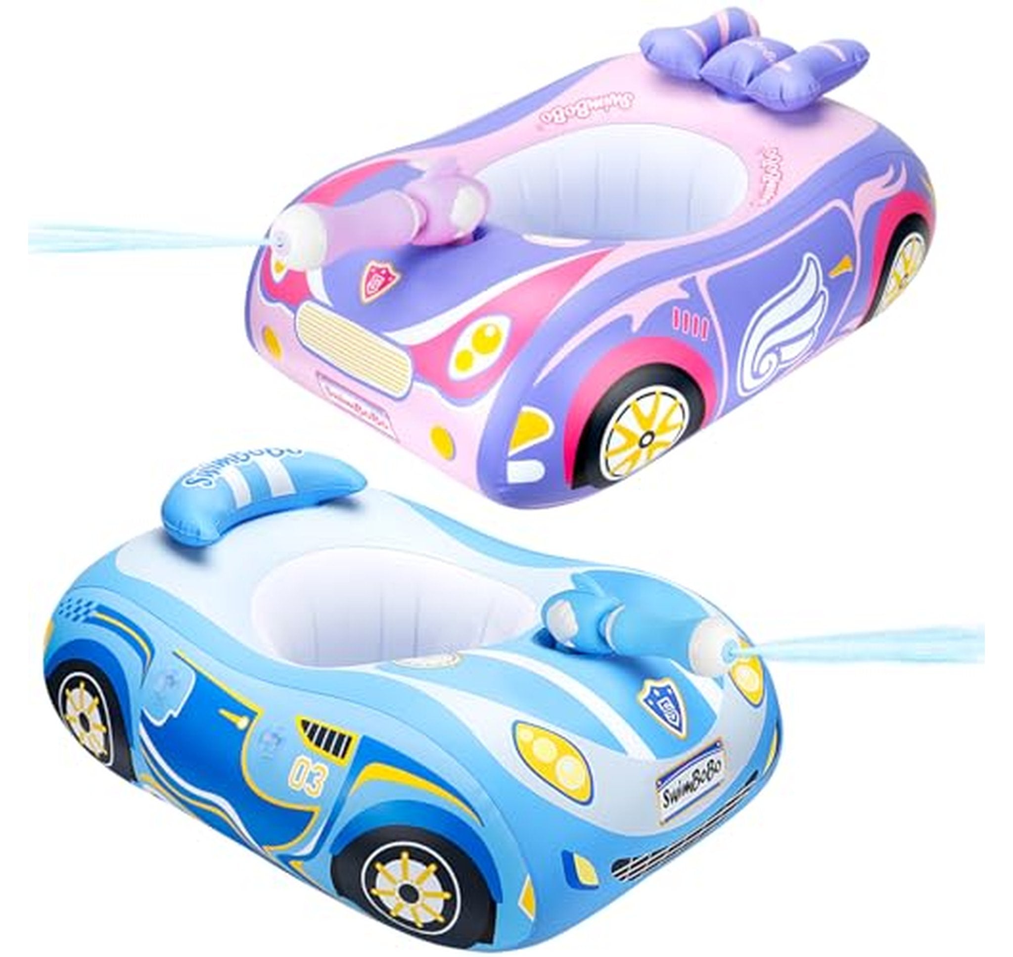 2 Pack Toddler Inflatable Pool Float Seats