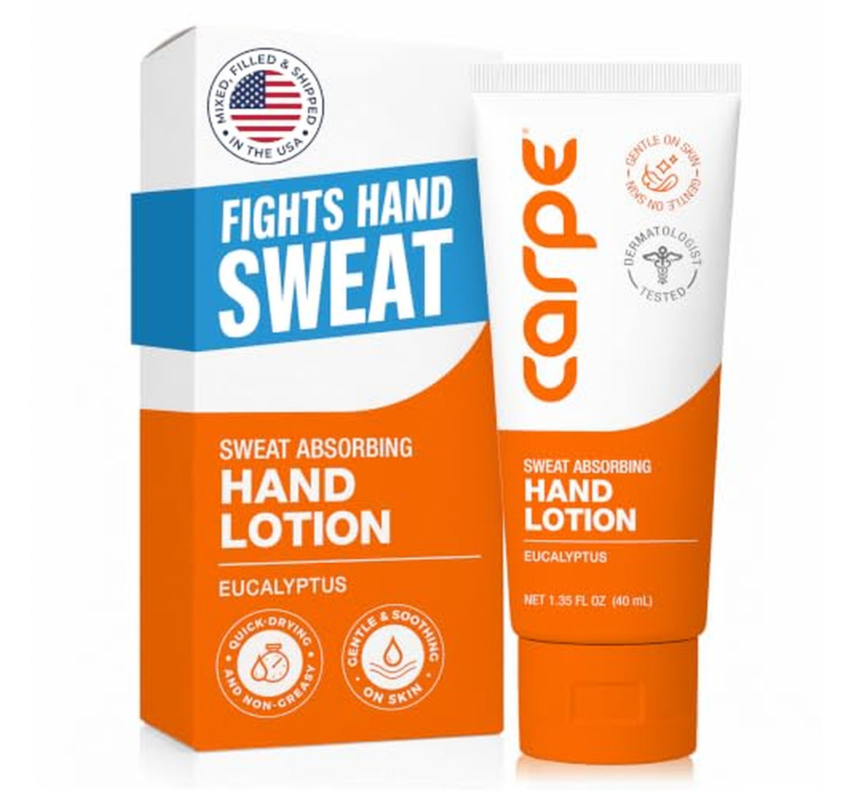 Carpe Sweat Absorbing Non-Greasy Hand Lotion