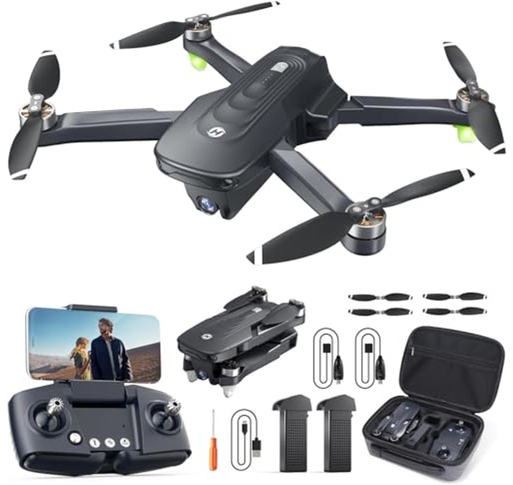 Holy Stone 4K GPS Camera Drone with Brushless Motors