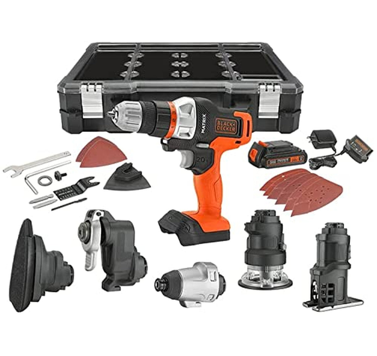 BLACK+DECKER 20V MAX Cordless 6-Tool Combo Kit