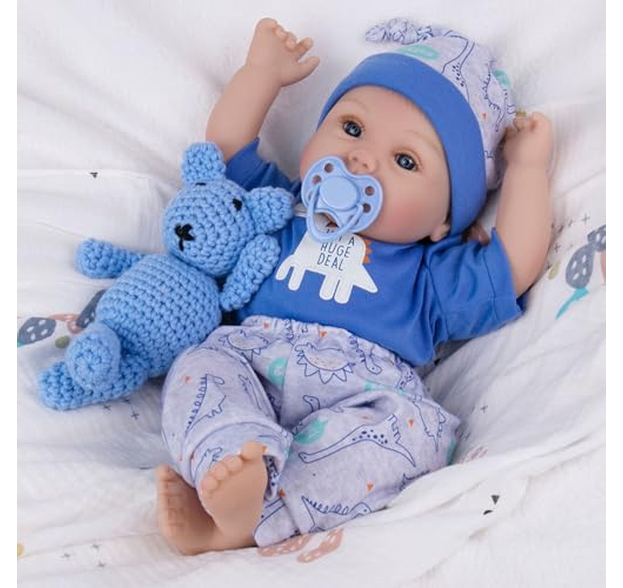 18-Inch Lifelike Reborn Baby Doll Boy