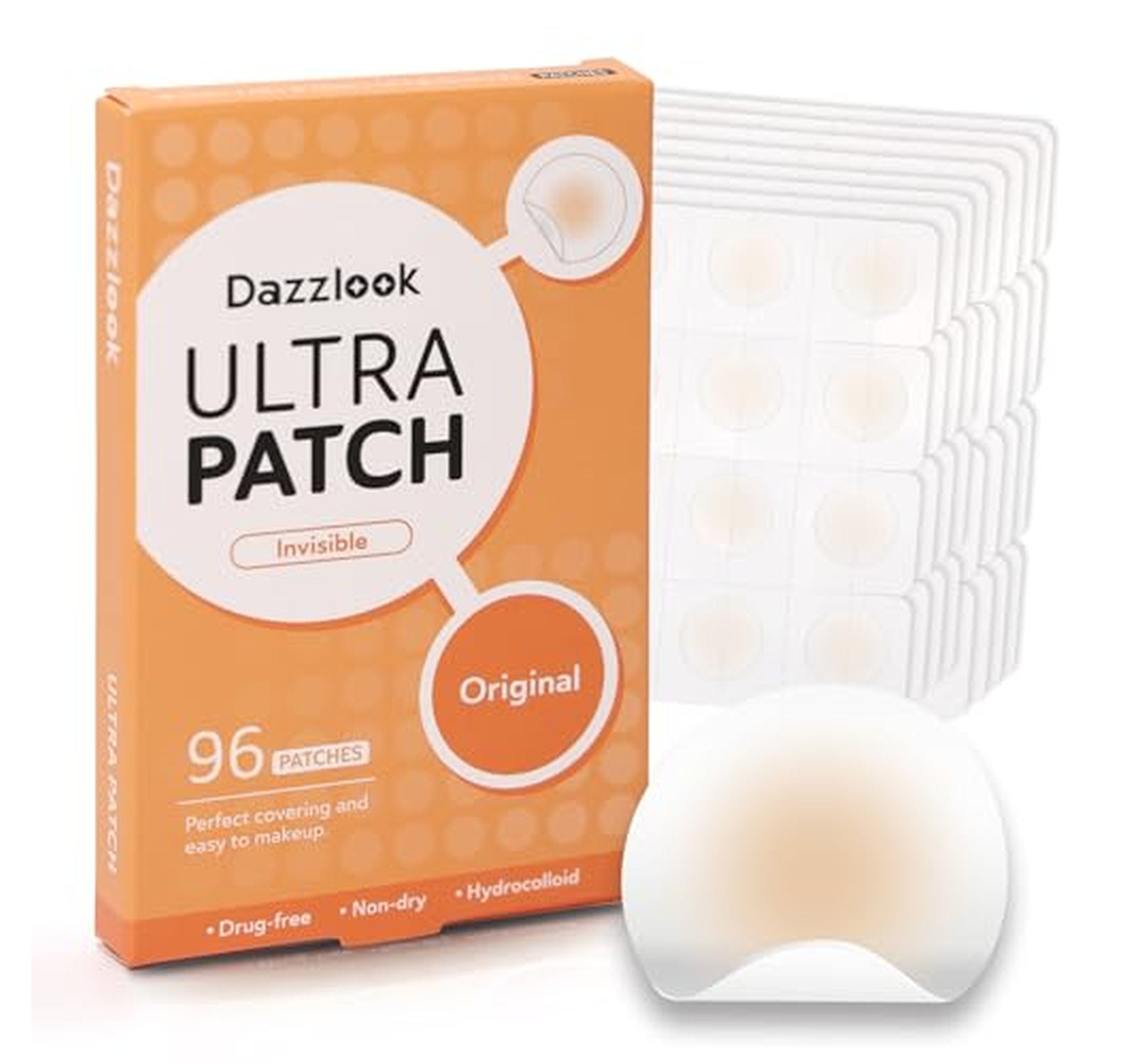 96 Count Hydrocolloid Pimple Patches Acne Dots