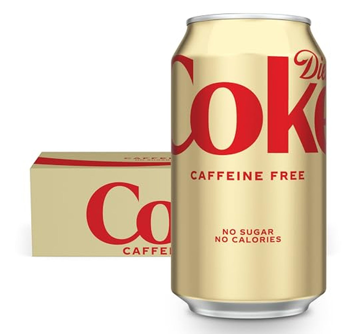 12 Pack Diet Coke Caffeine Free Soda Cans