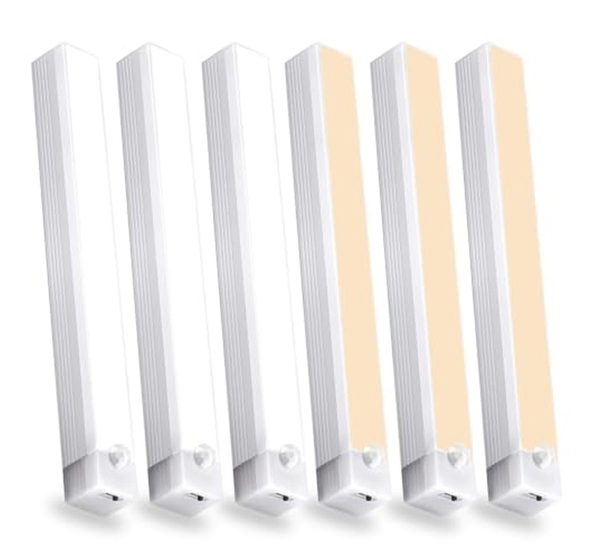 6 Pack Motion Sensor Rechargeable Under Cabinet LED Lights