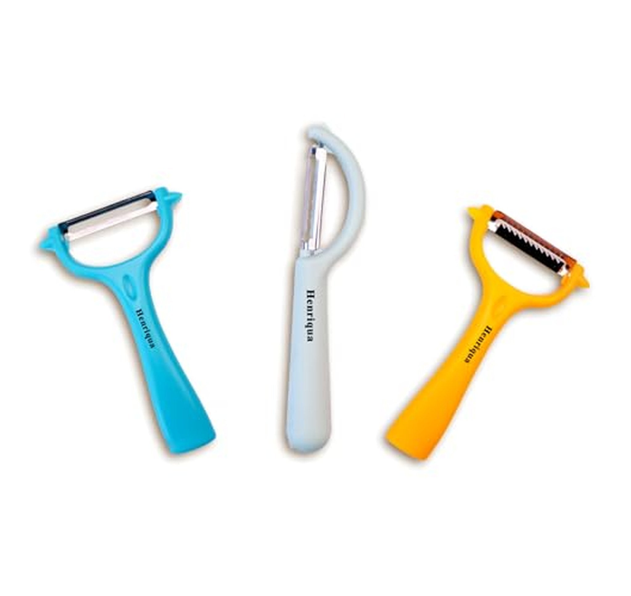 3 Pack Stainless Steel Vegetable Peelers Set