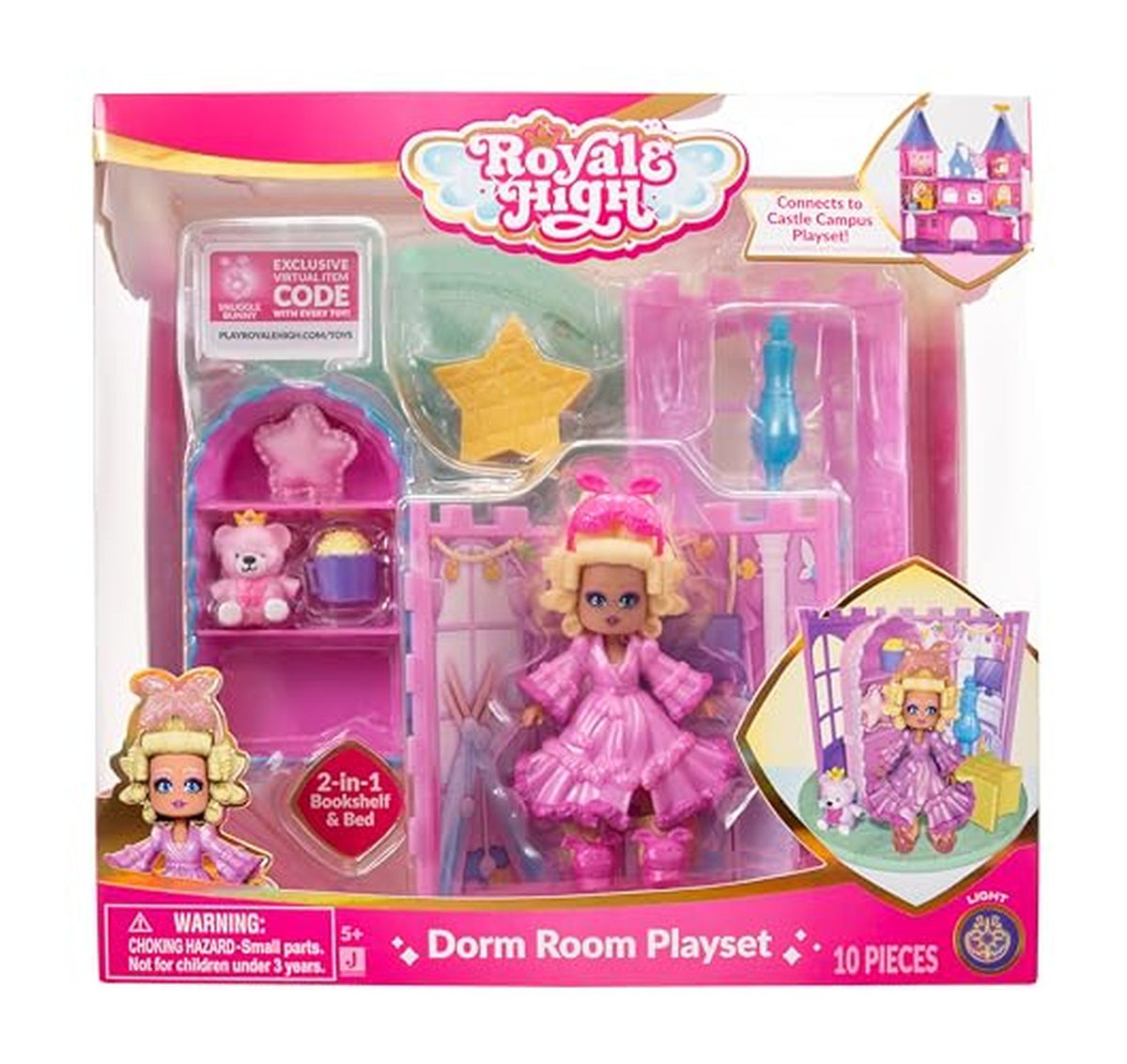 Royale High Dorm Room Doll Playset with Accessories