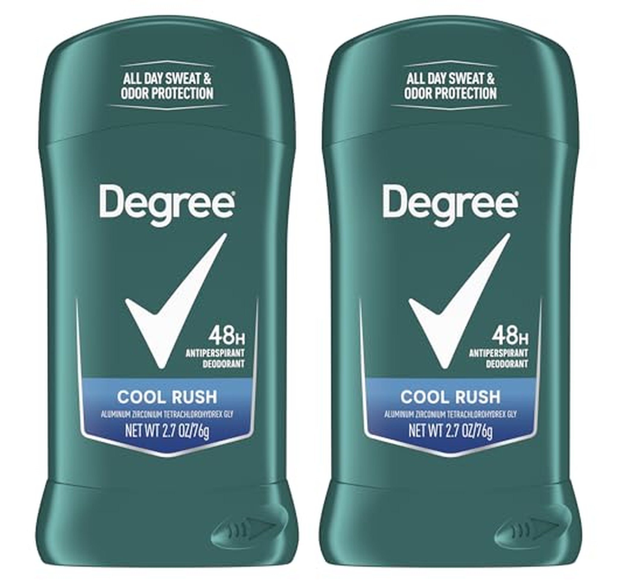 2 Pack Degree 48-Hour Antiperspirant Deodorant 2.7 oz