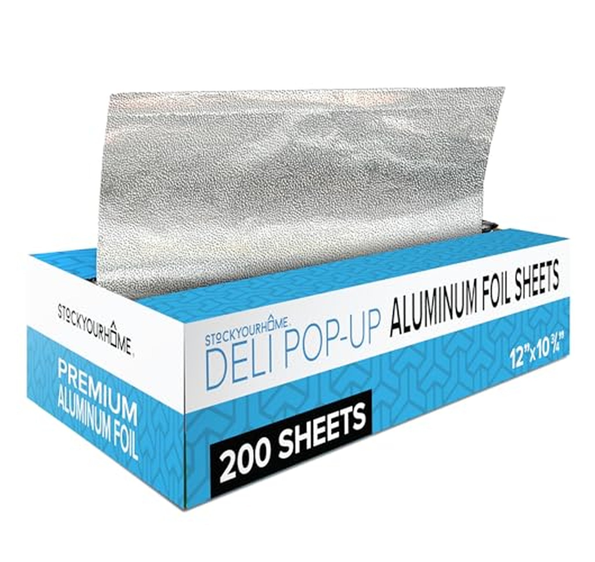 200 Count Heavy Duty Pop-Up Deli Foil Sheets