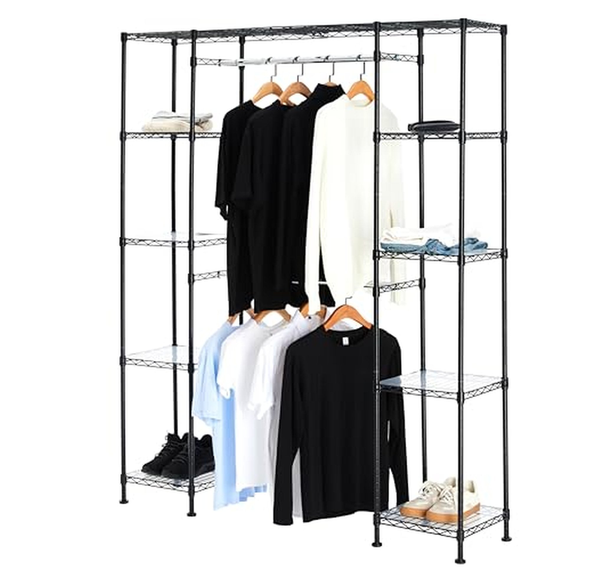 Amazon Basics Expandable Hanging Closet Organizer System