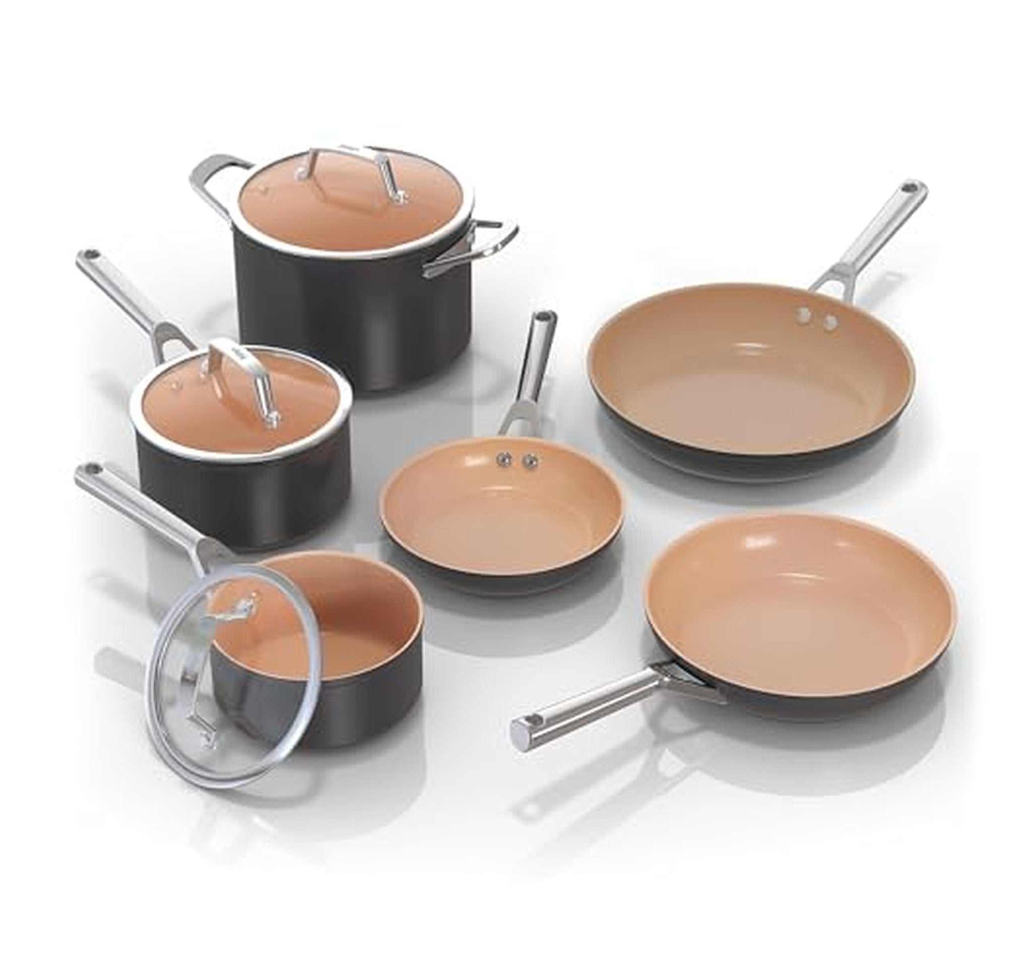 Ninja 9-Piece Ceramic Nonstick Induction Cookware Set