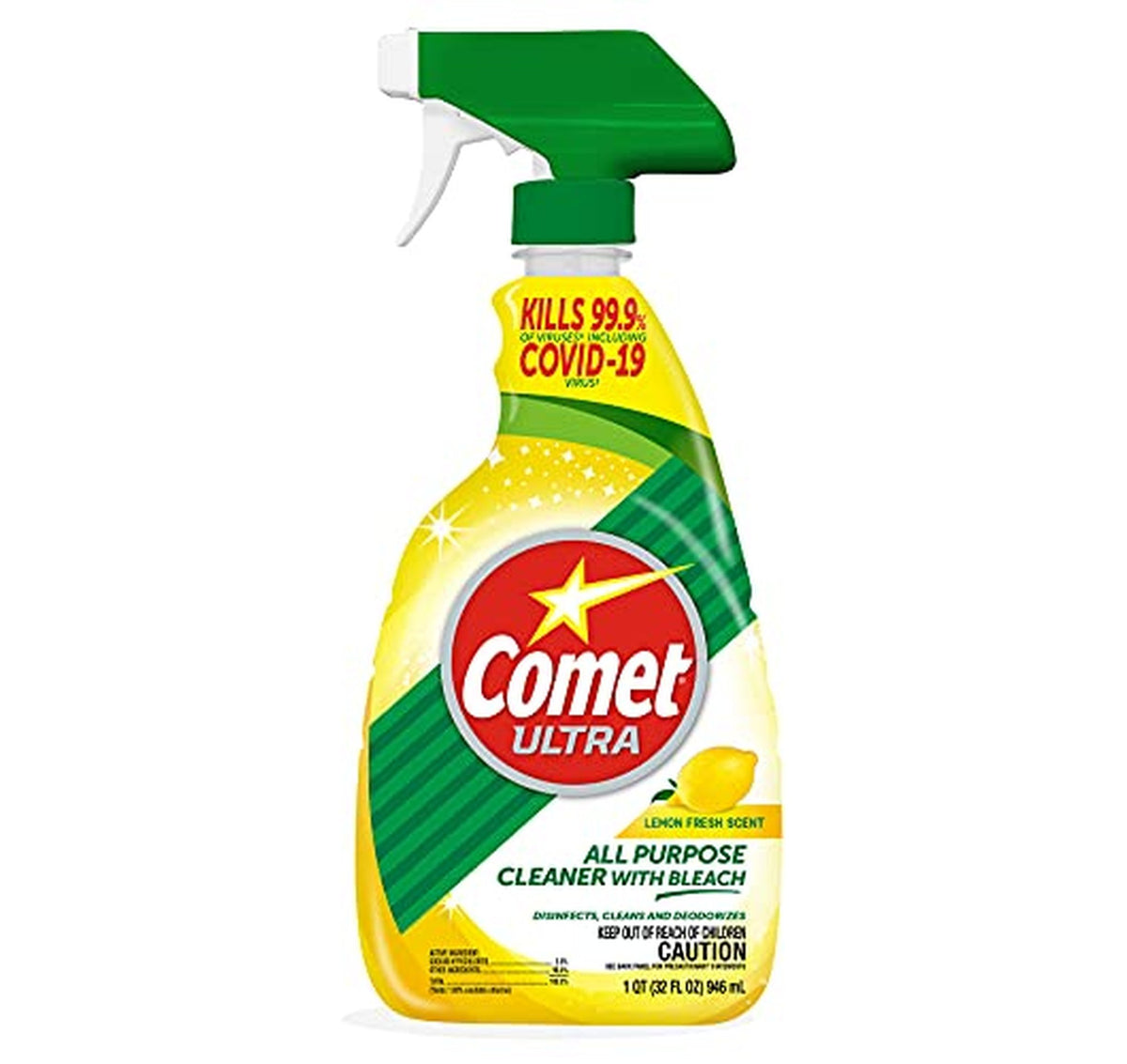 Comet All Purpose Cleaner with Bleach, 32 Fl Oz
