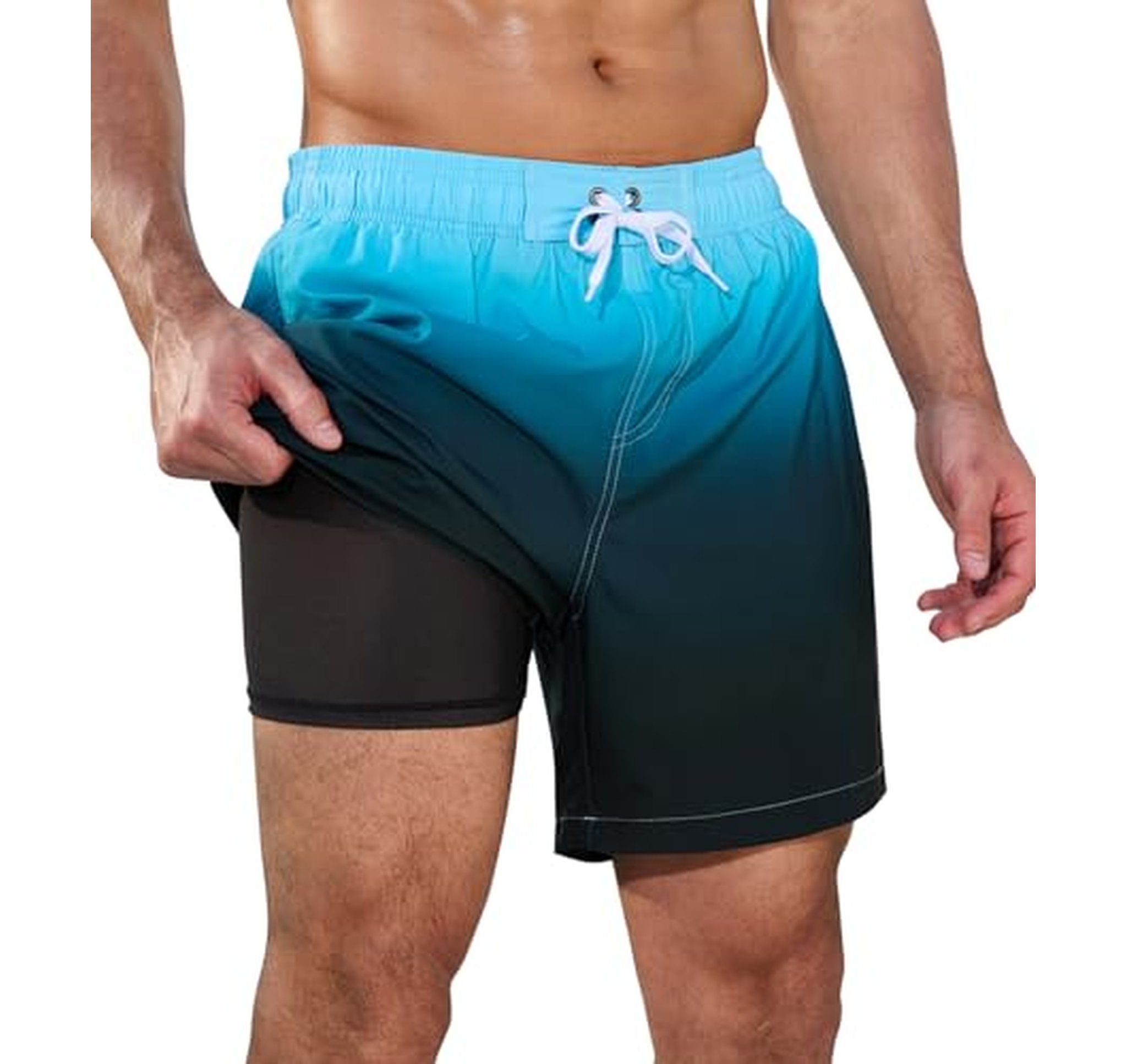 Quick Dry Mens Swim Trunks Bathing Suit Shorts