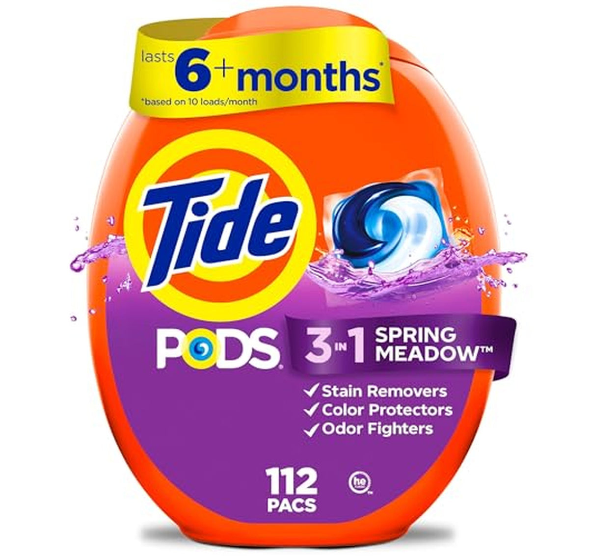 Tide PODS 3-in-1 Laundry Detergent Pacs (448 Count)