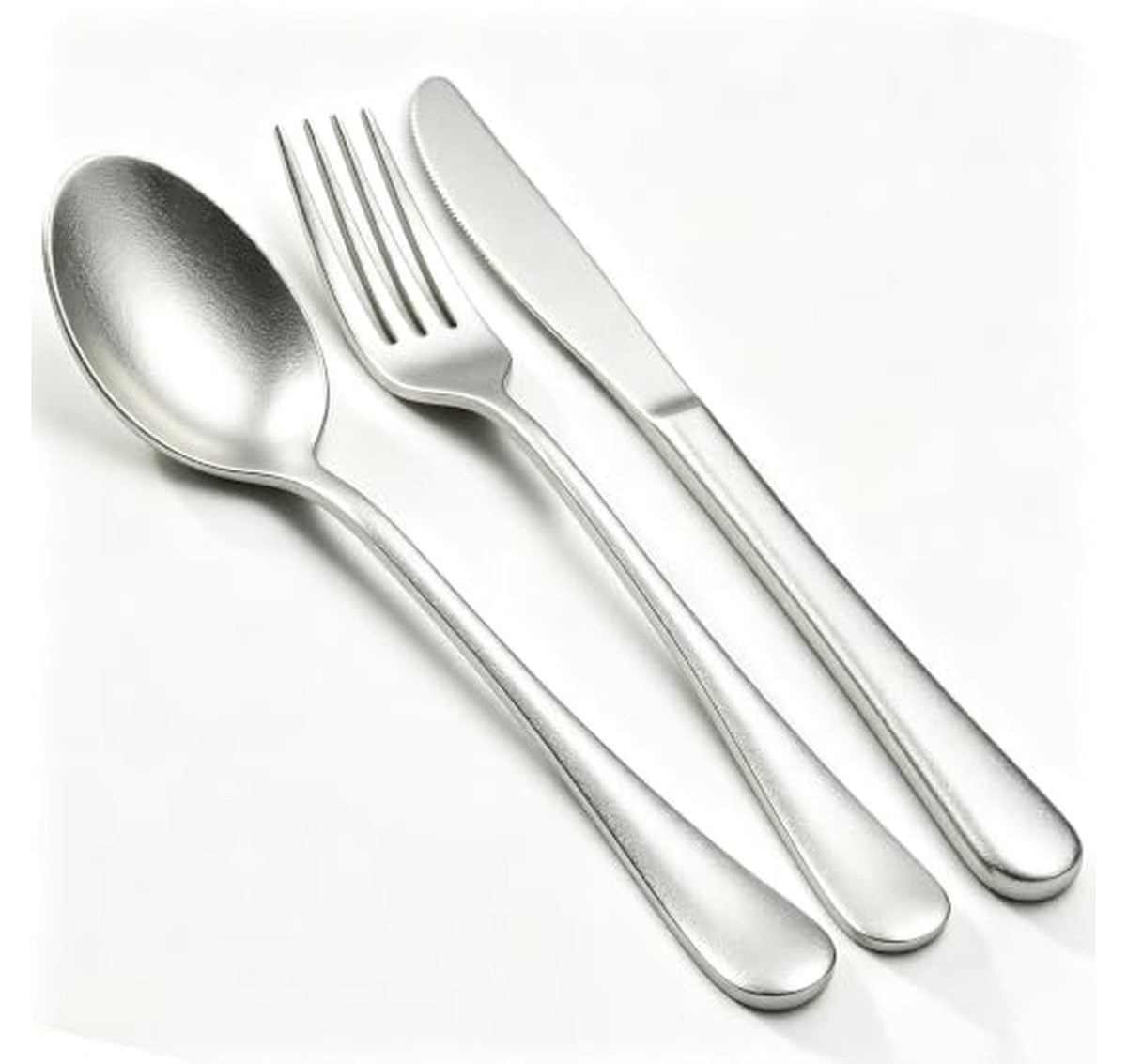 60 Piece Stainless Steel Silverware Set for 20