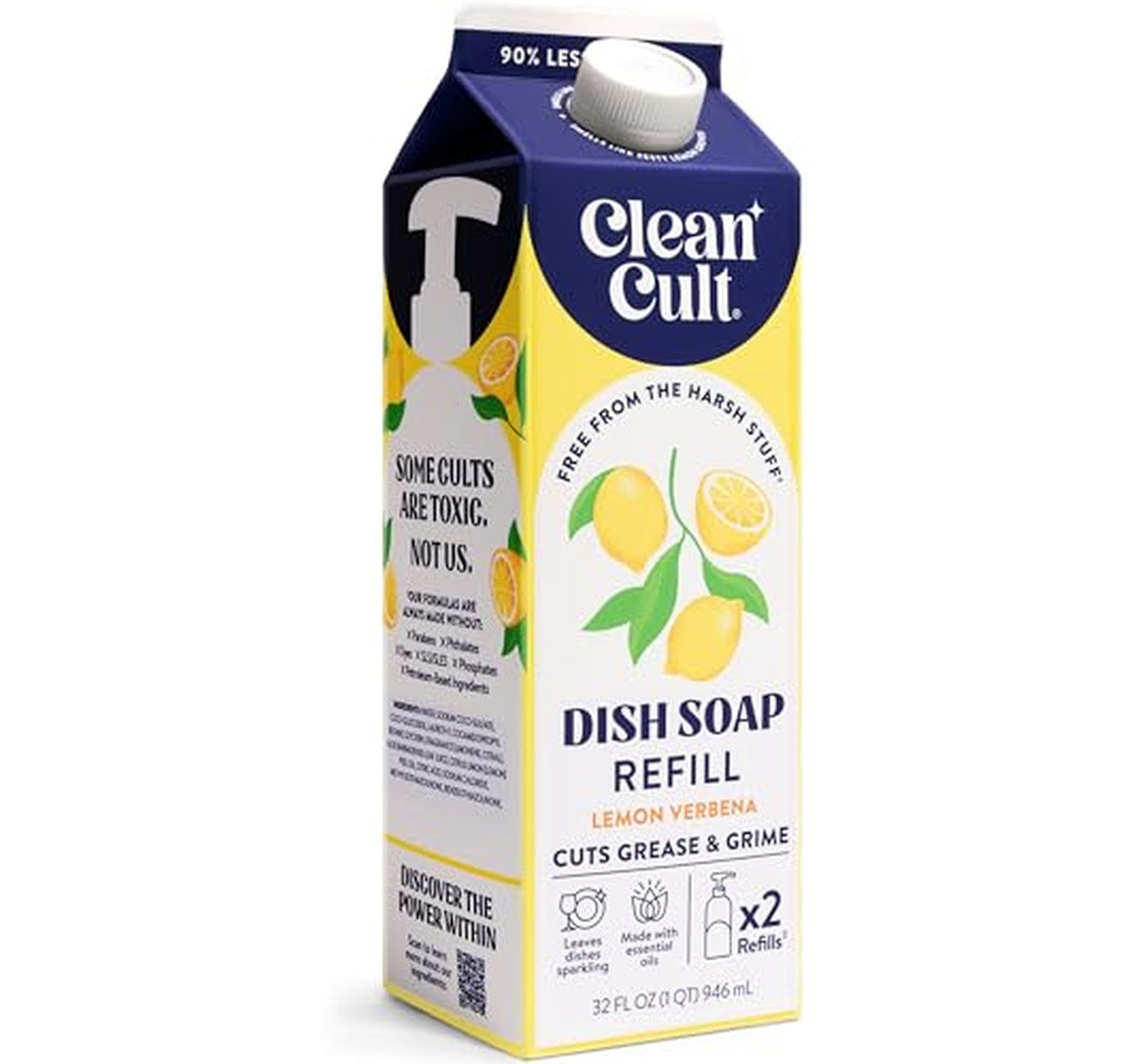 32oz Plant-Based Dish Soap Liquid Refill