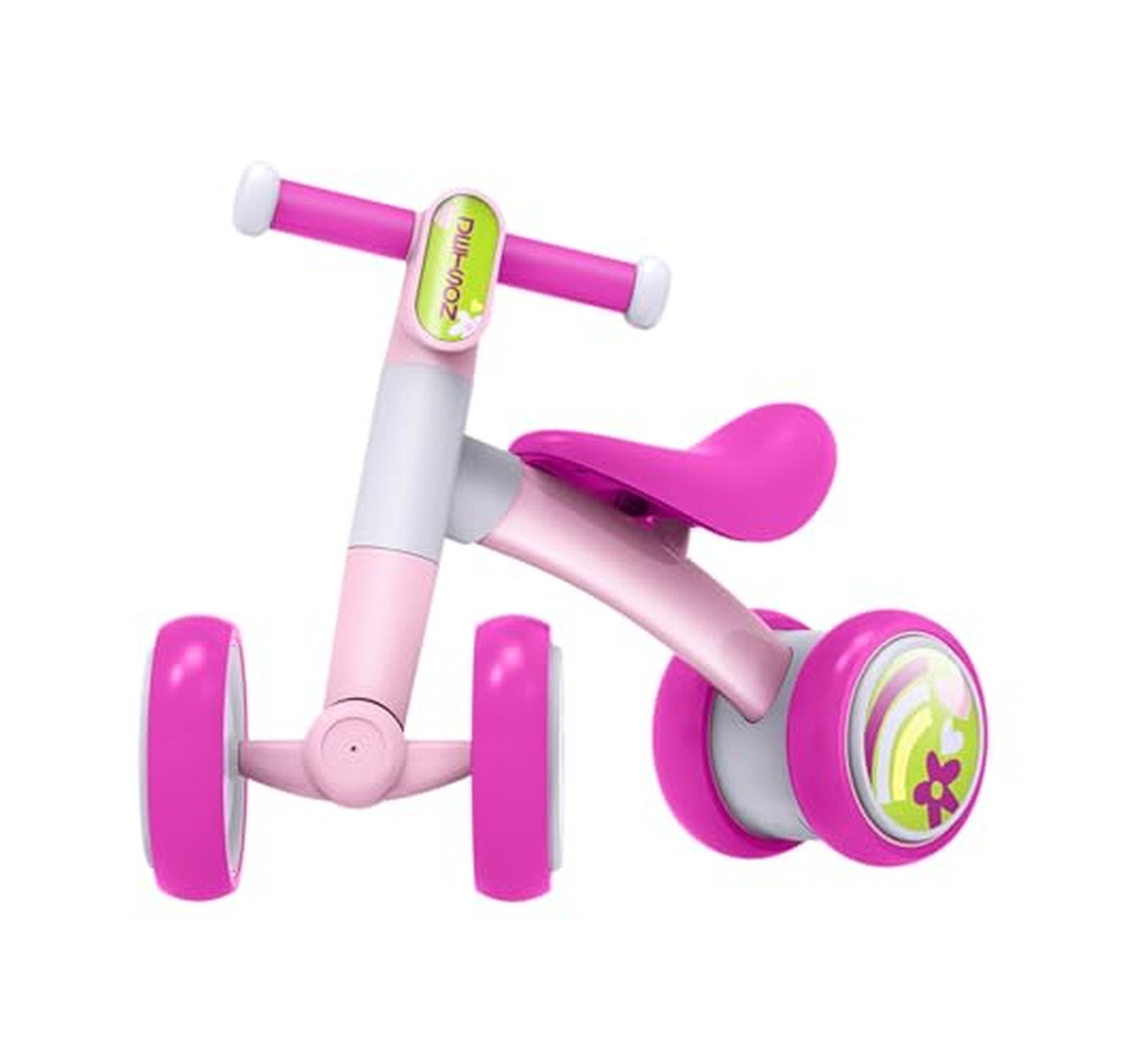 Toddler Four-Wheel Balance Bike Ride-On