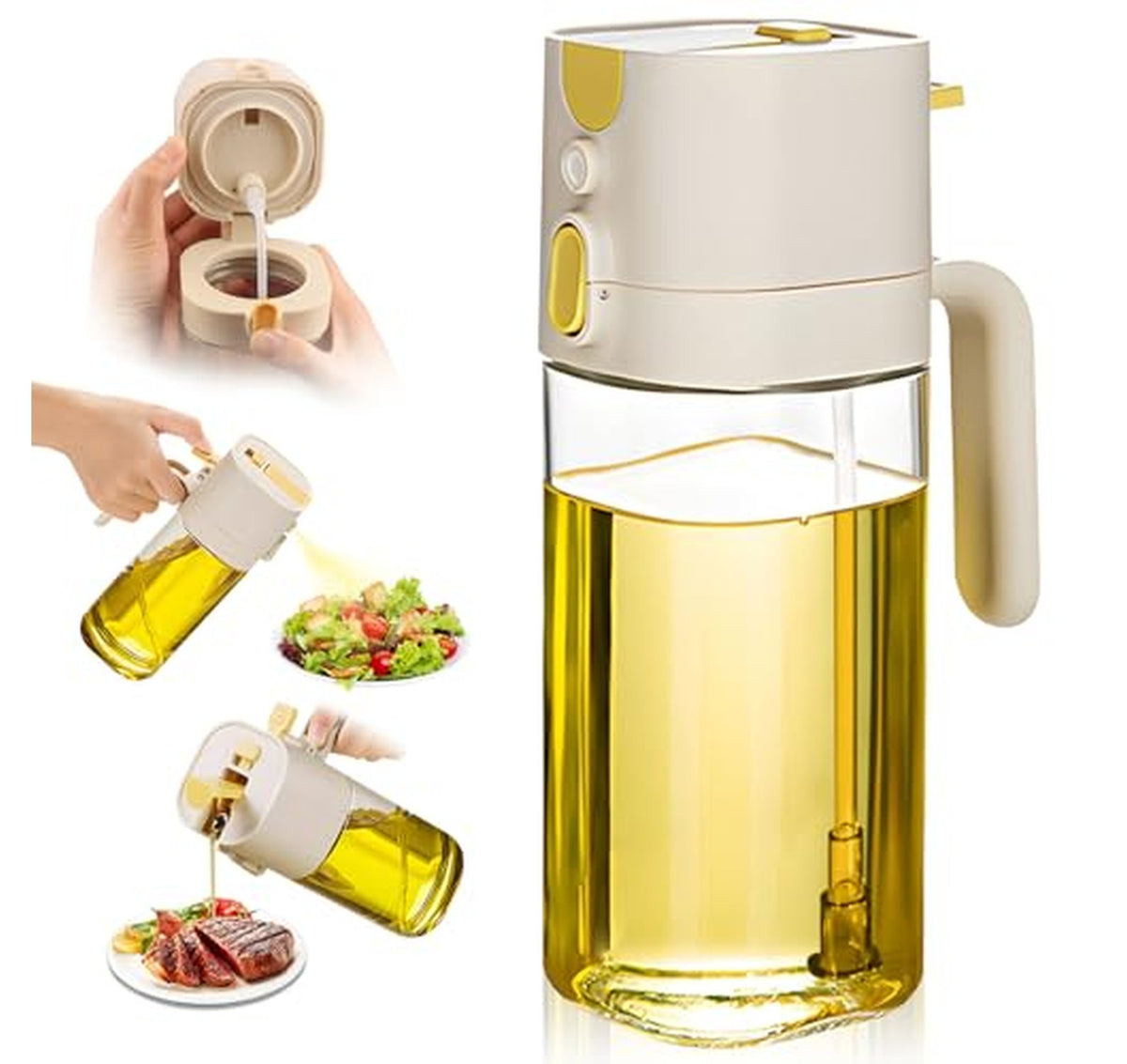 200ml Olive Oil Sprayer Bottle for Cooking