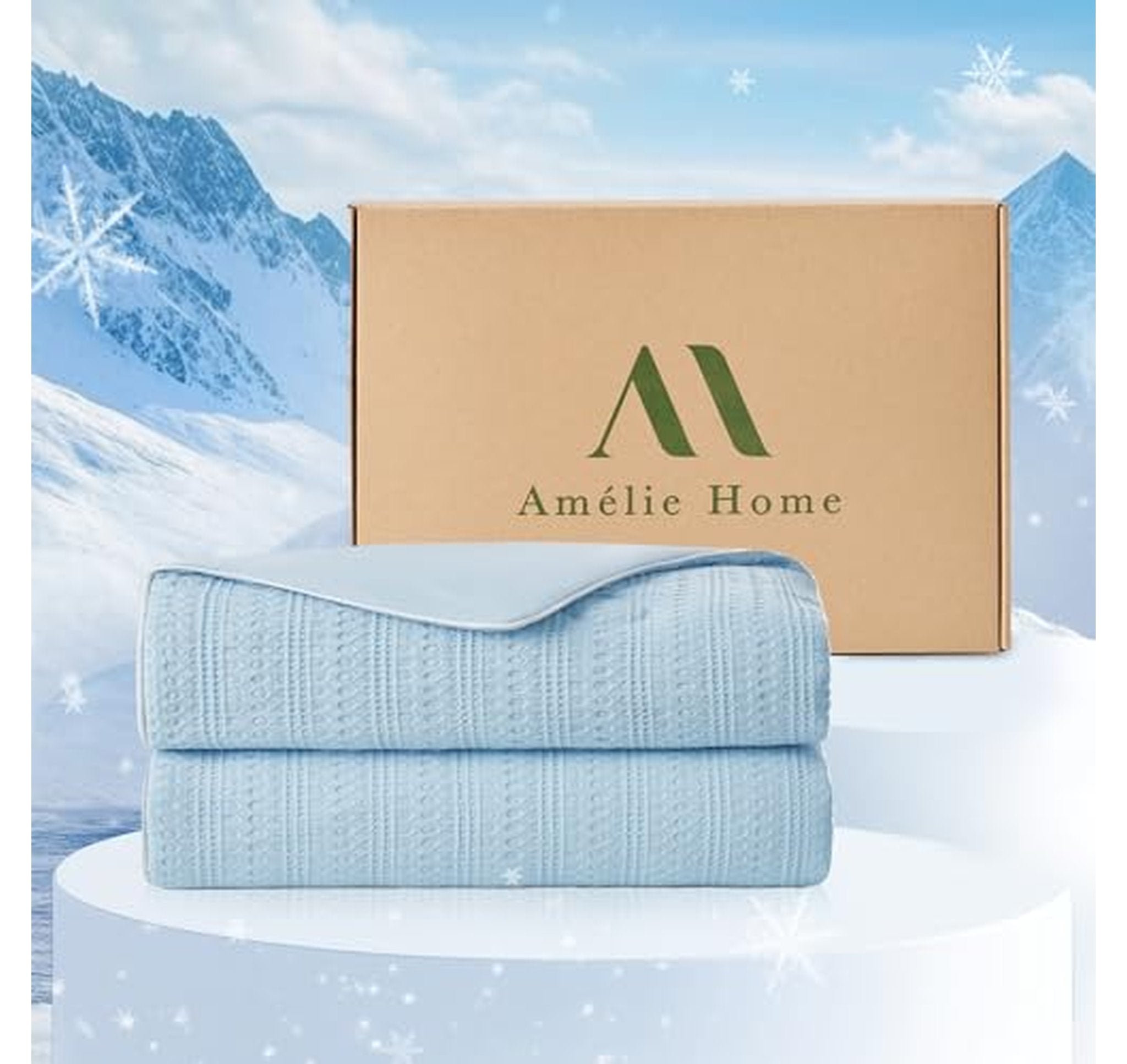Cooling Waffle Lightweight Comforter Twin Size