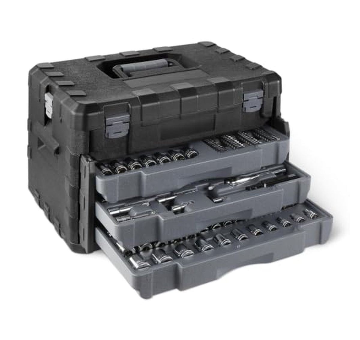 Amazon Basics 287-Piece Metric SAE Mechanic Socket Set
