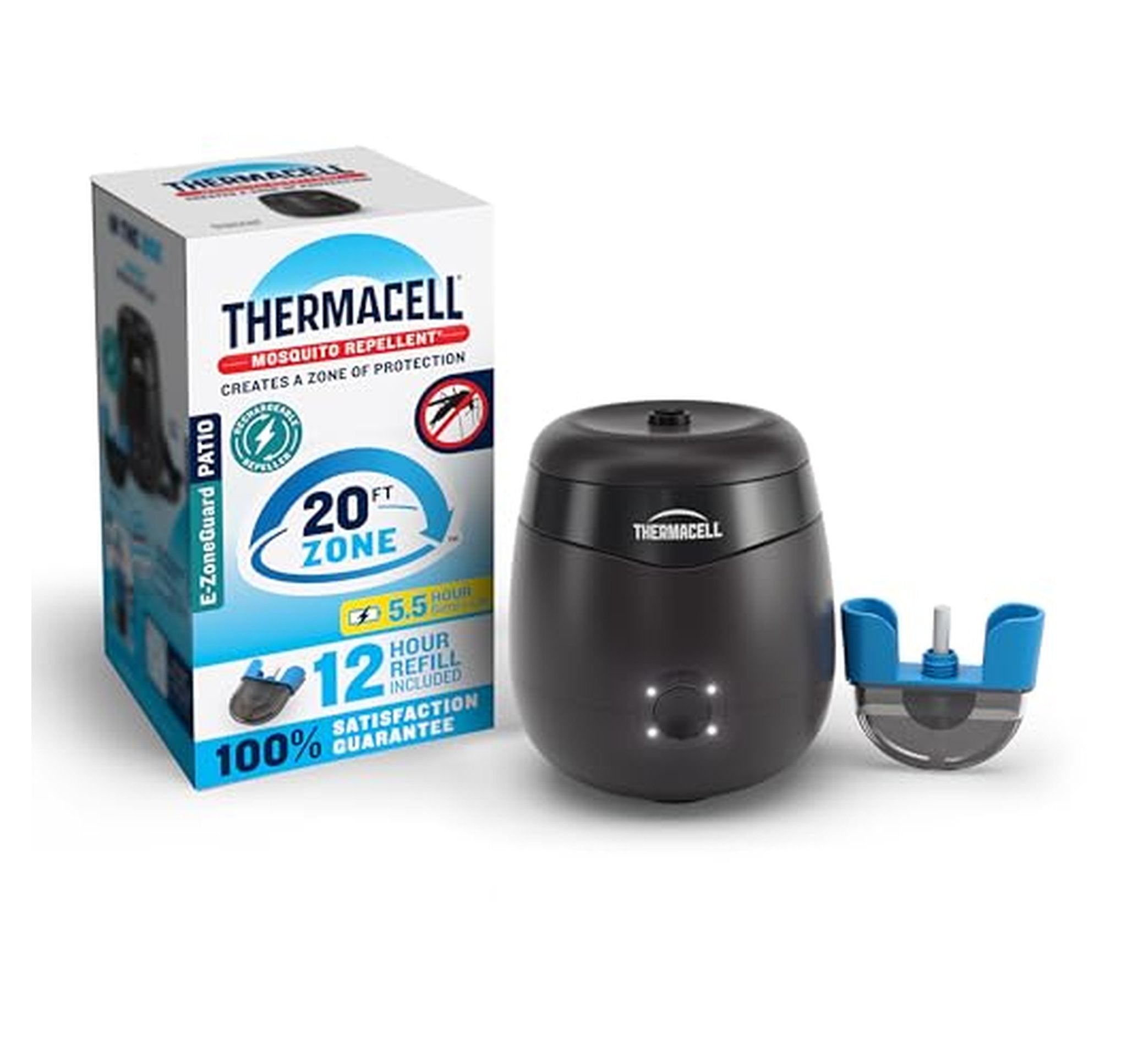 Thermacell Rechargeable Patio Mosquito Repeller 20-Foot Zone