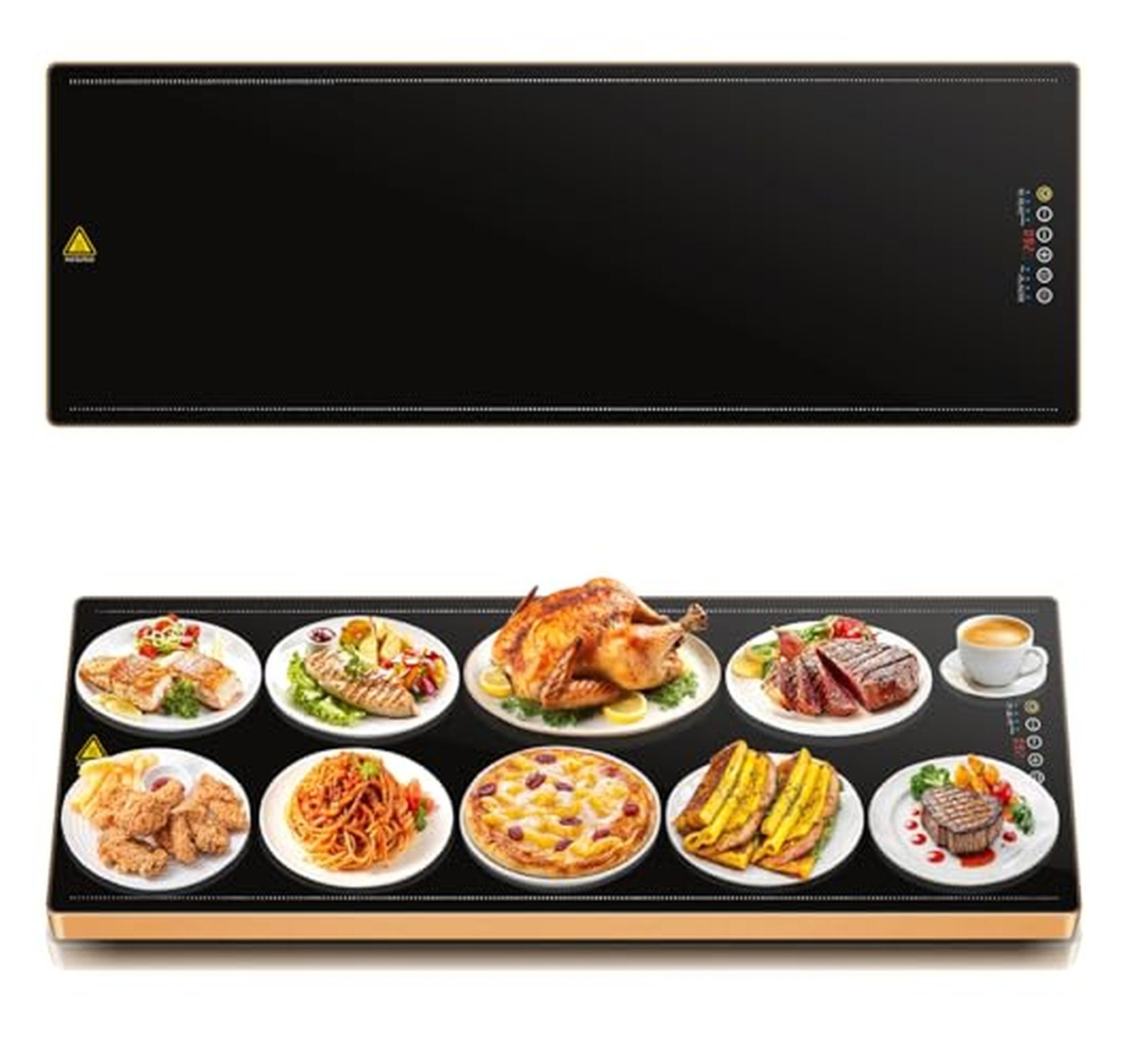 Extra-Large Electric Buffet Warming Tray with Timer
