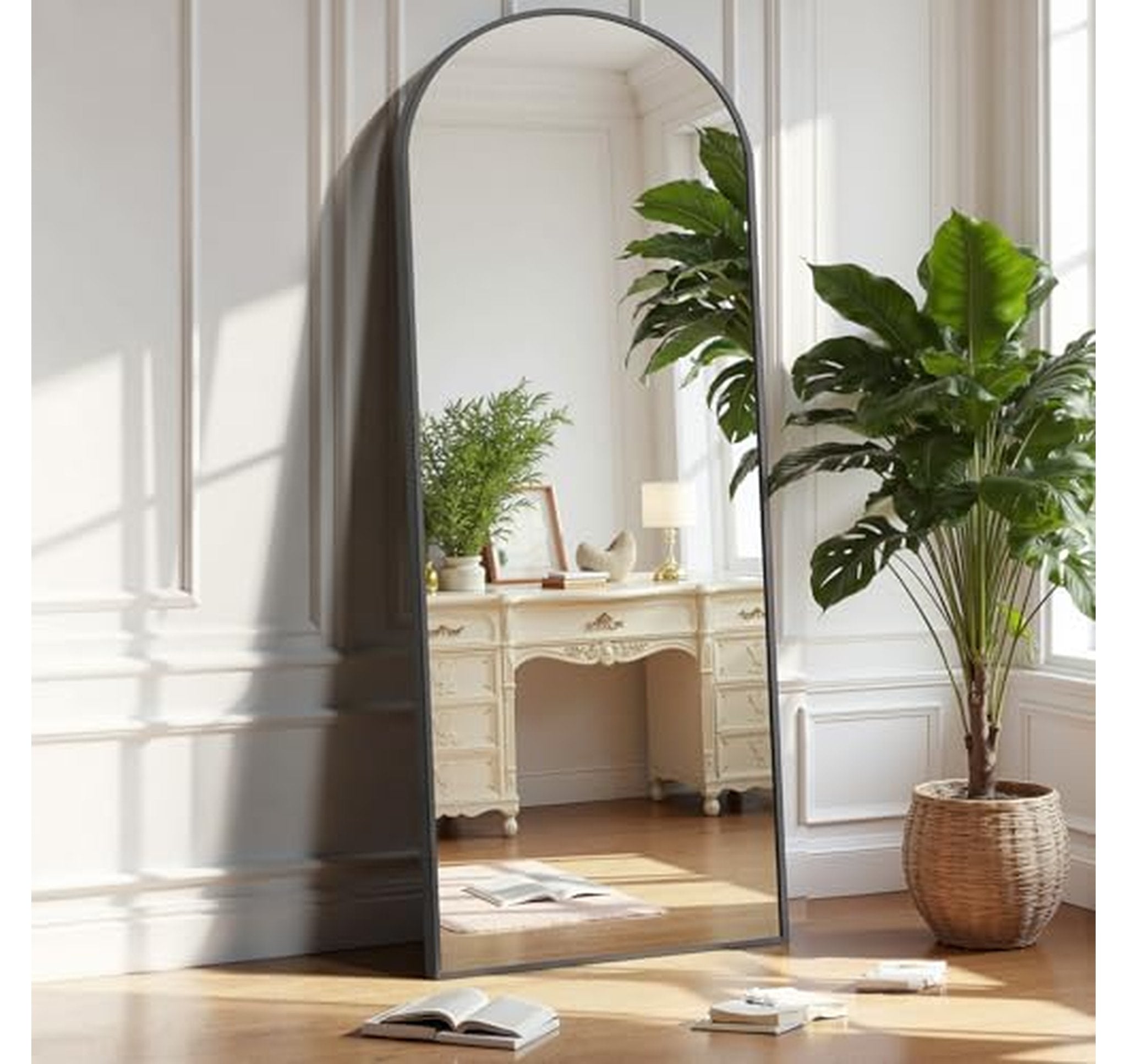 Arched Full Length Standing Wall Mirror