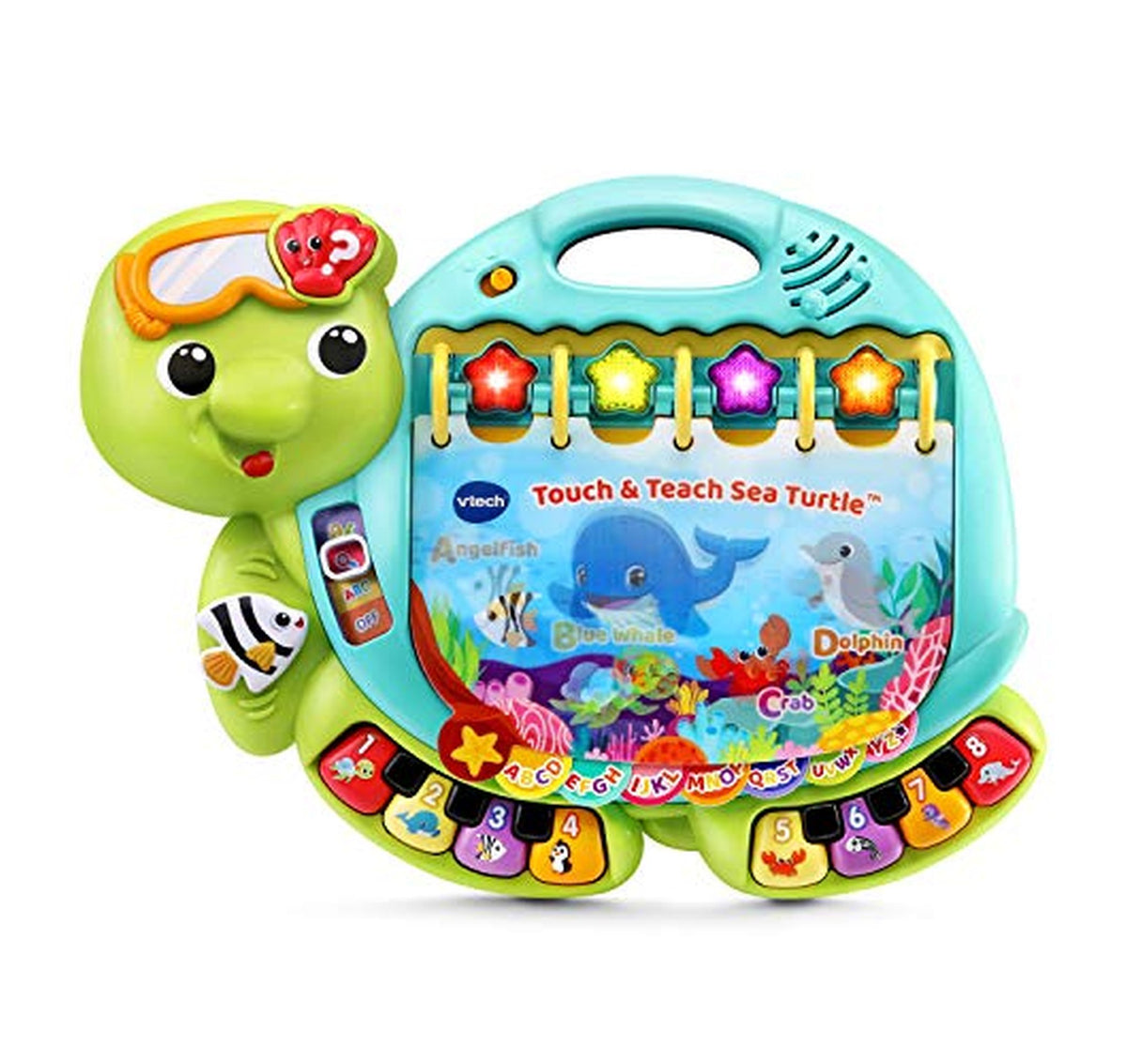 VTech Touch and Teach Sea Turtle Learning Book
