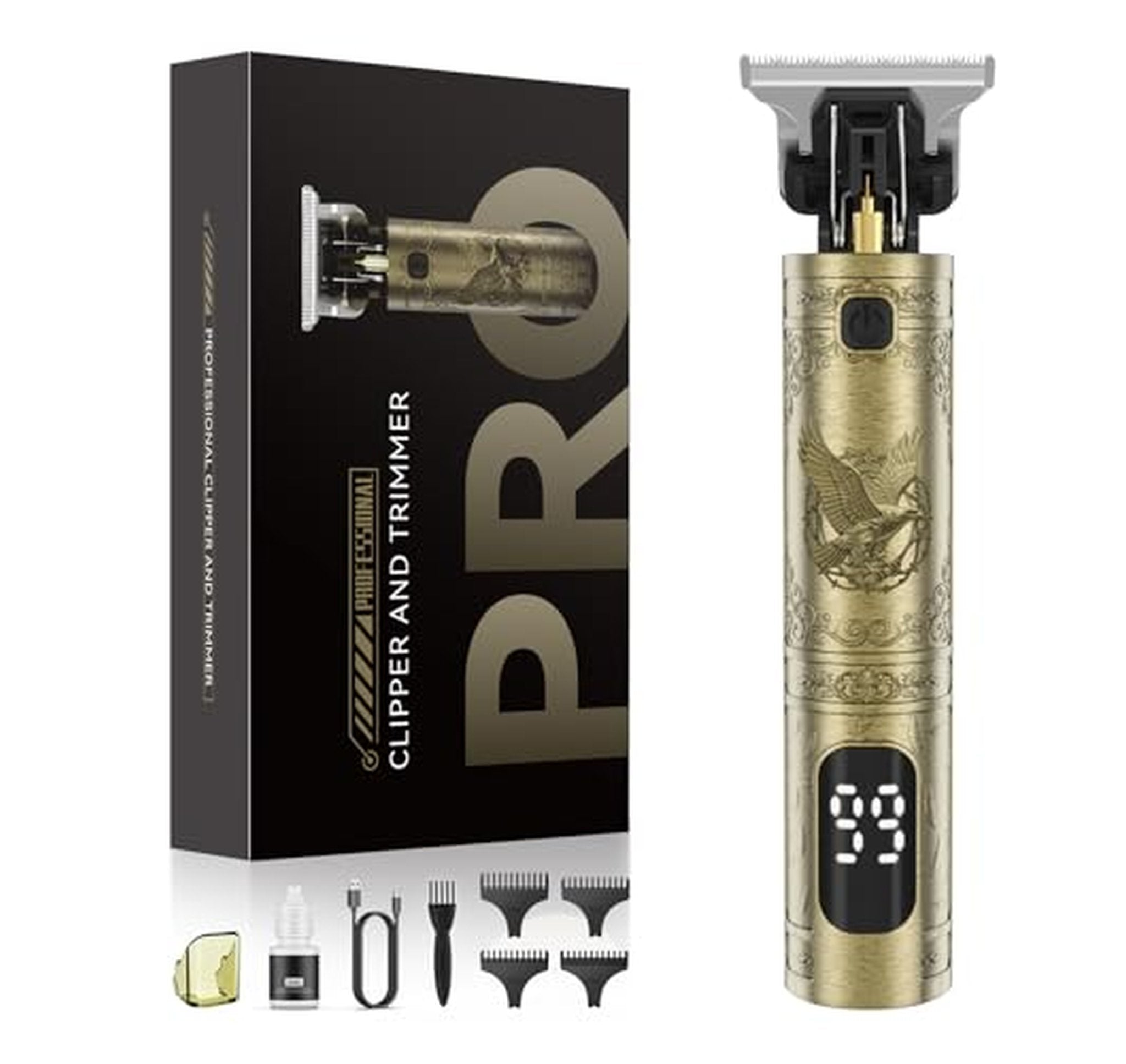 Cordless Vintage Beard and Hair Trimmer Clippers