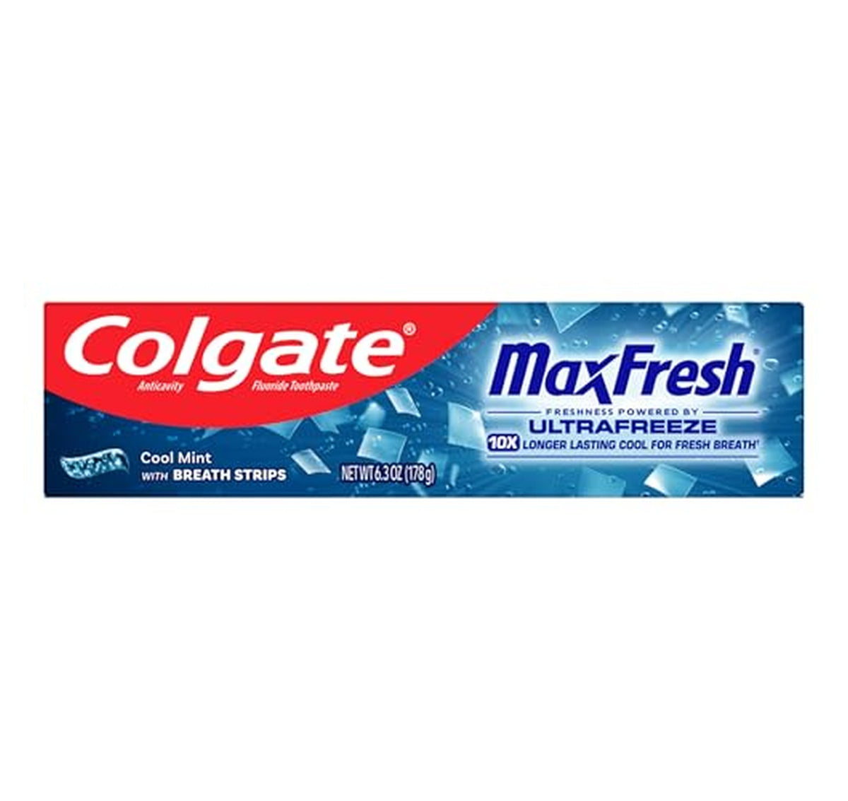 Colgate MaxFresh Fluoride Anticavity Toothpaste 6.3 oz