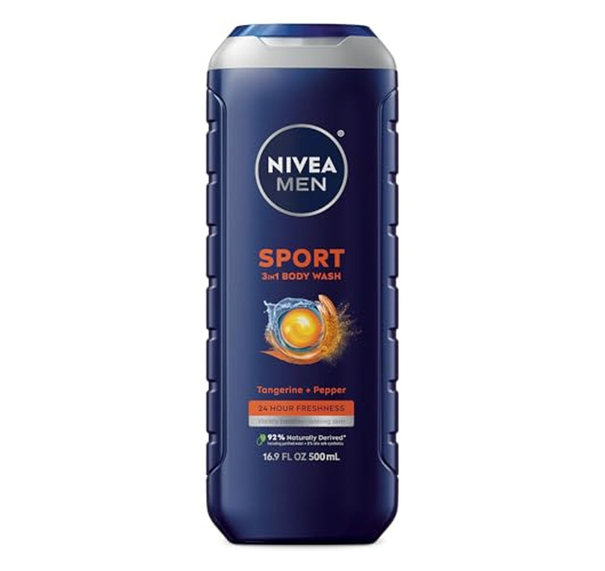 NIVEA Sport 3-in-1 Body Wash 16.9 Fl Oz