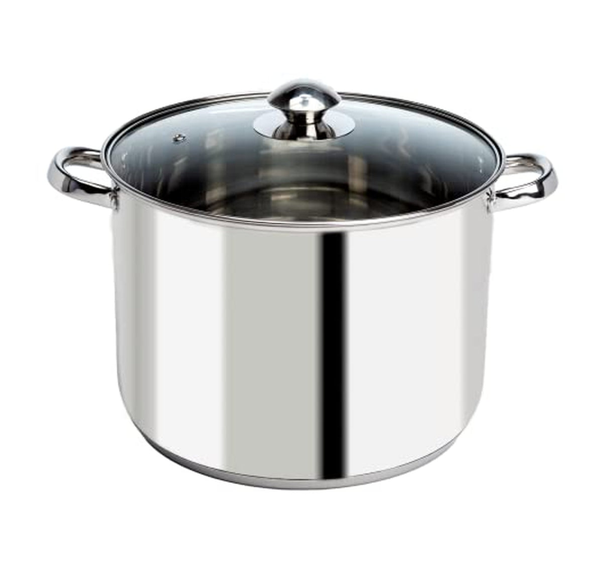 Ecolution 8-Quart Stainless Steel Stock Pot with Lid