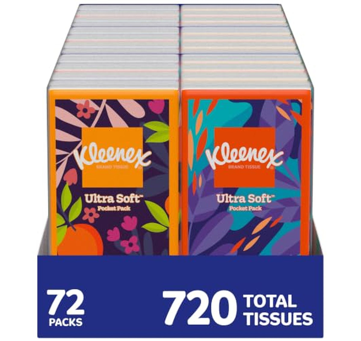 720 Count Kleenex On-The-Go Facial Tissues