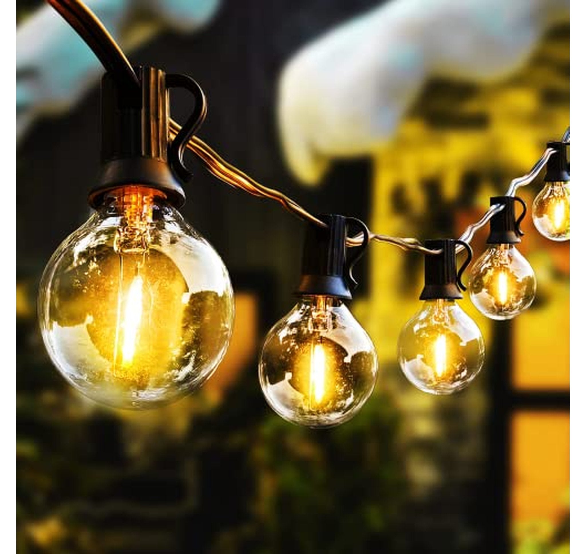 100FT Shatterproof LED Outdoor String Lights