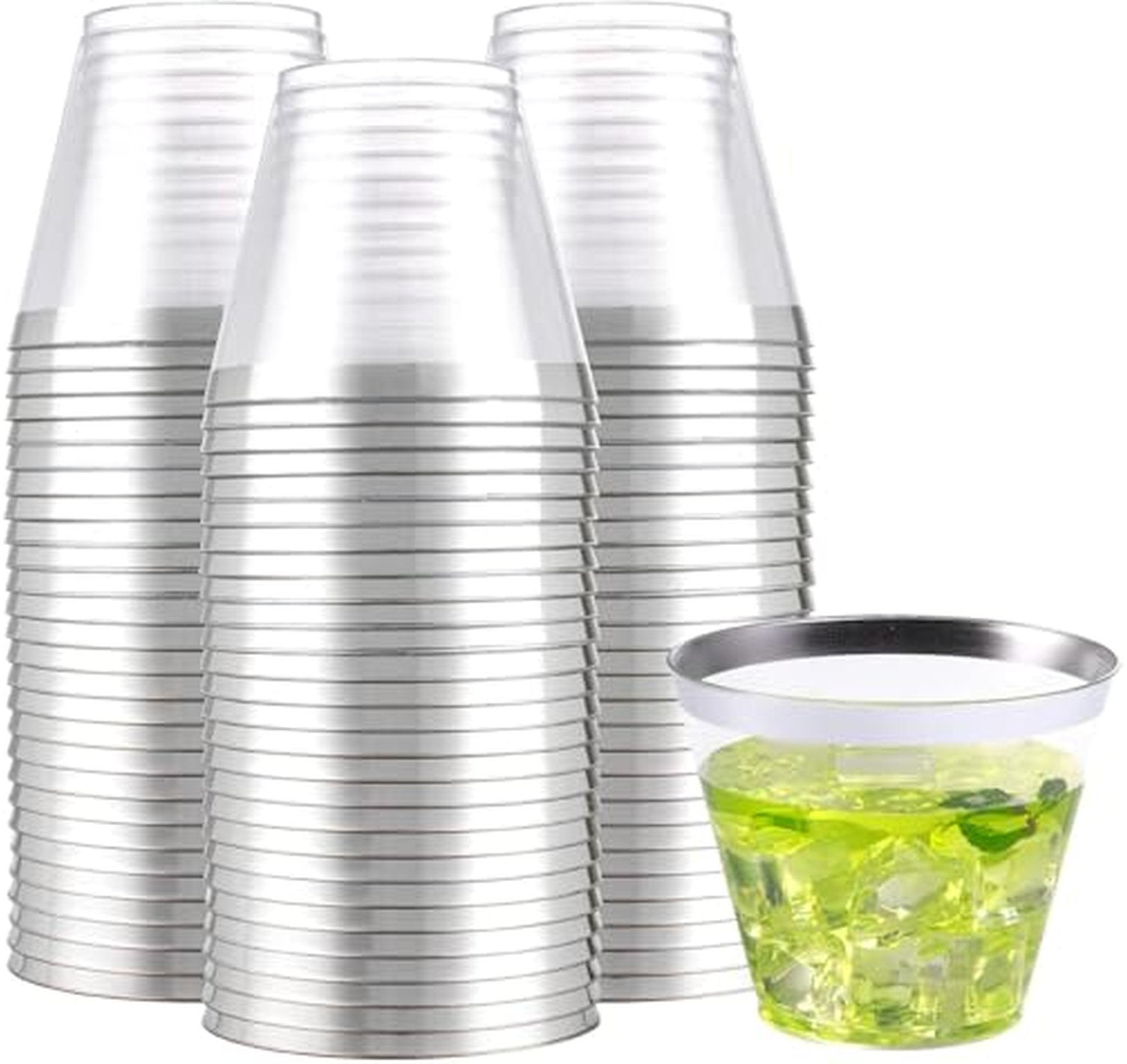 200 Count 9oz Disposable Plastic Party Cups